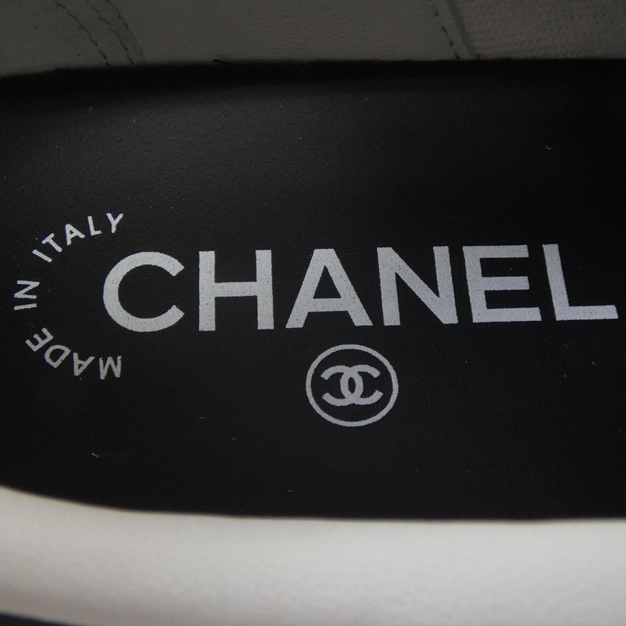Chanel Chanel Chanel G34085X51503 Calfskin Sneakers Leather Shoes G34085X51503 DUTY FREE for USA Size ONE SIZE - 6 Thumbnail