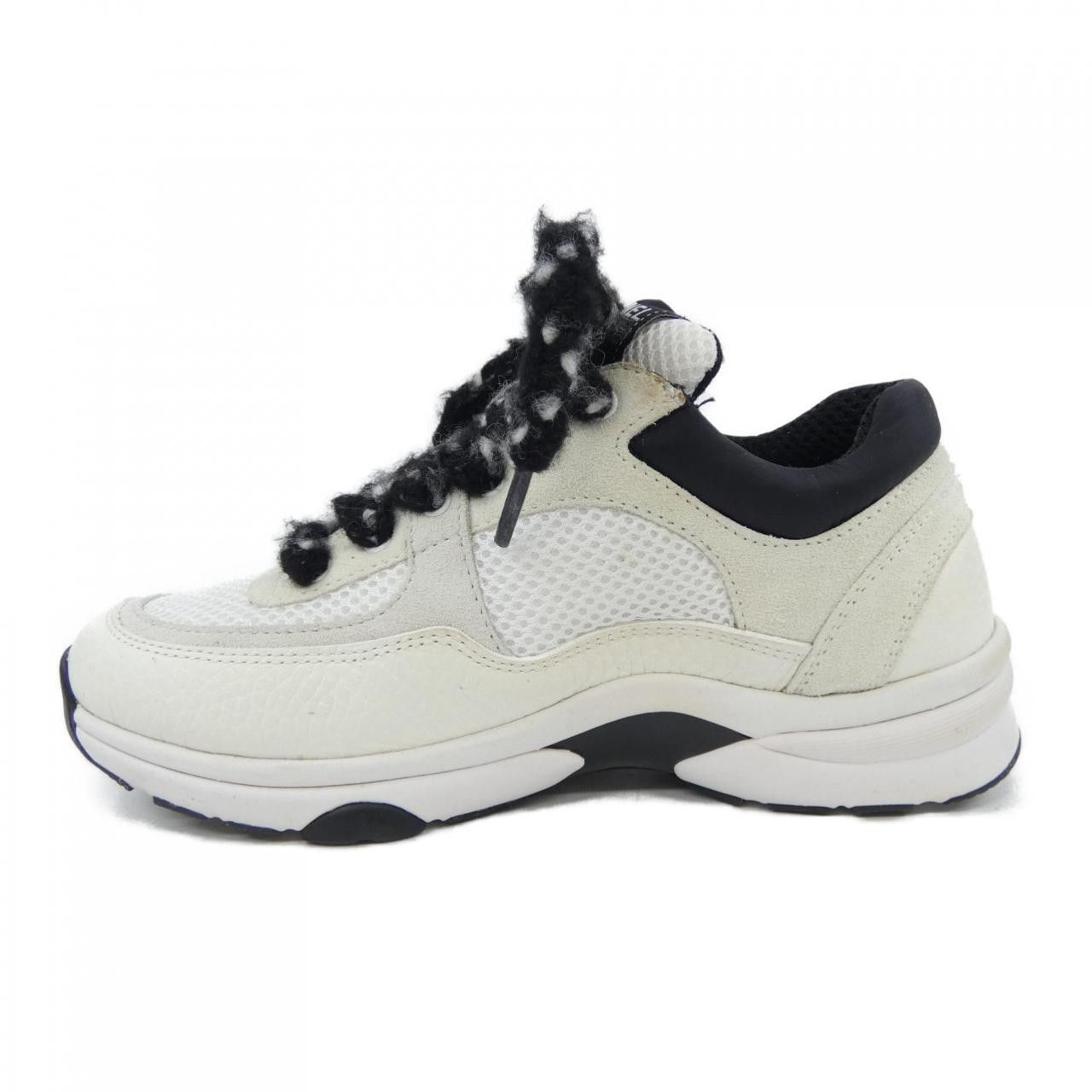 Chanel Chanel Chanel G38299Y55720 Mesh Suede Calfskin Grain Calfskin Sneakers Textile Shoes G38299Y55720 DUTY FREE for USA Size ONE SIZE - 2 Thumbnail