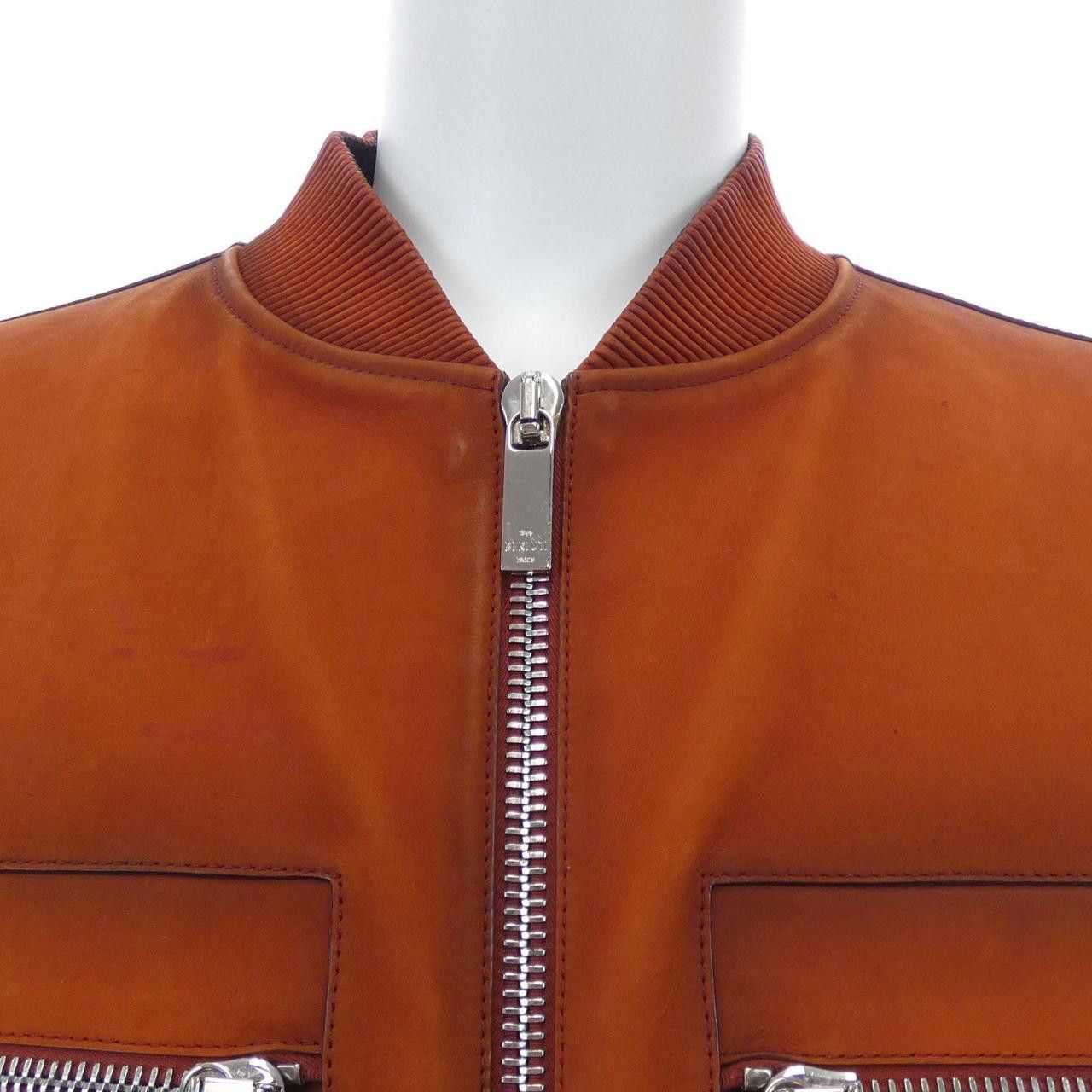 Berluti Berluti Berluti R20LBL100 KAJD Calf Leather Jacket Leather Outerwear R20LBL100 DUTY FREE for USA Size ONE SIZE - 5 Thumbnail
