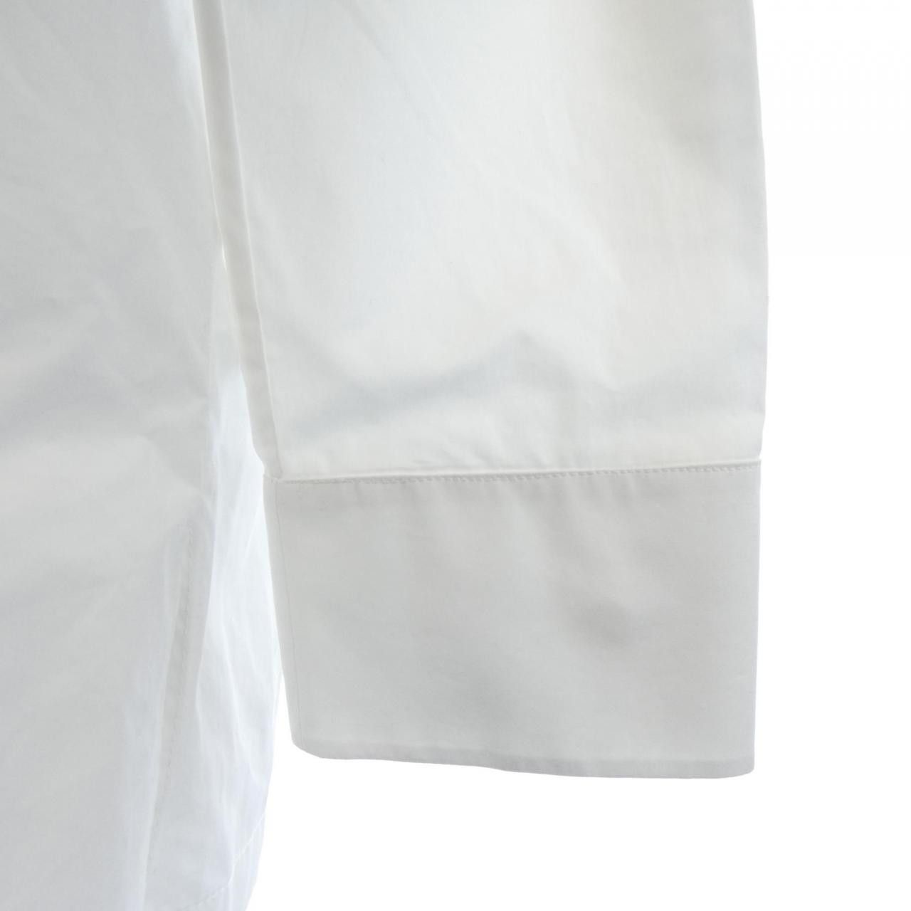 Louis Vuitton Louis Vuitton Louis Vuitton Pleated Shoulder Cotton Poplin Shirt Textile Tops FOTP97RK2 DUTY FREE for USA Size ONE SIZE - 6 Thumbnail