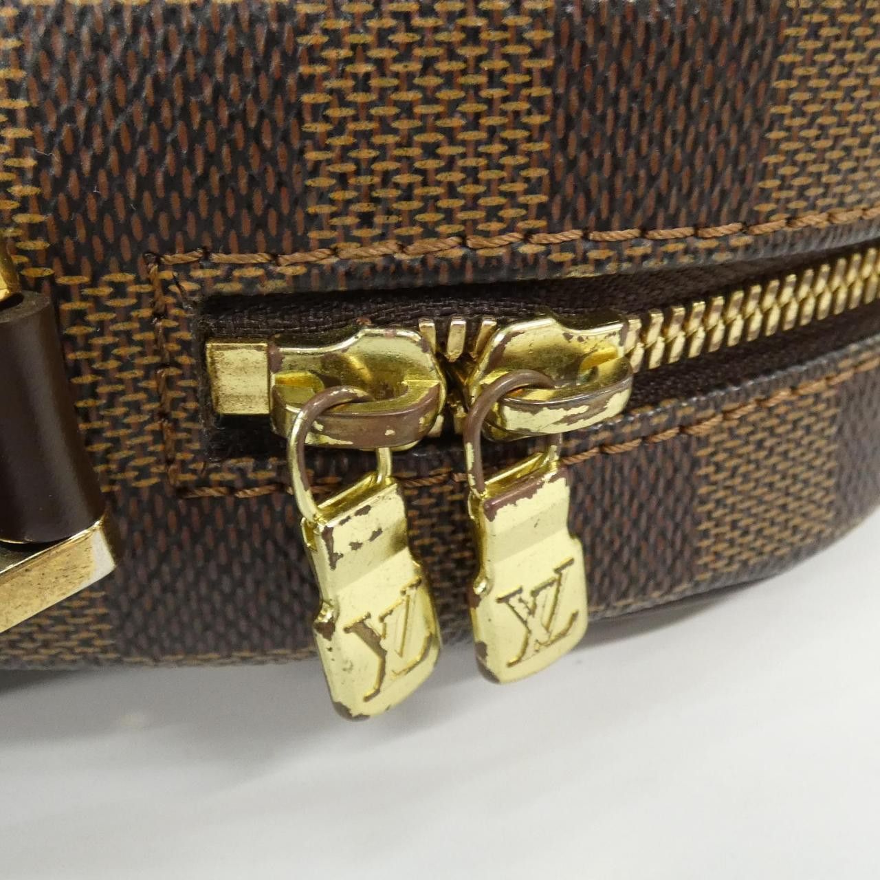 Louis Vuitton Louis Vuitton Louis Vuitton Ipanema Damier Coated Canvas Shoulder Bag Textile Shoulder Bag N51294 DUTY FREE for USA Size ONE SIZE - 4 Thumbnail