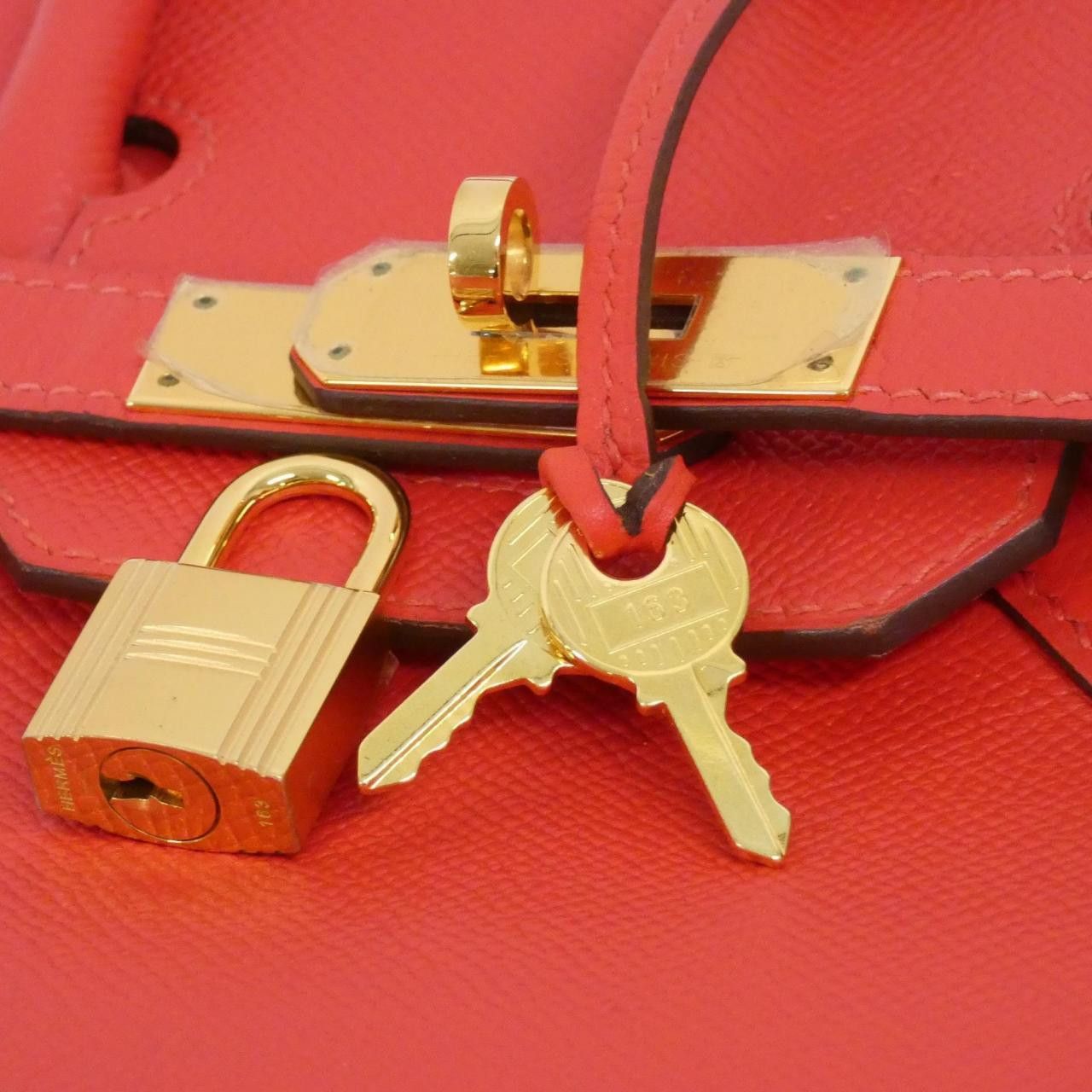 Hermes Hermes Hermes Birkin30 Epsom Leather Handbag A DUTY FREE for USA Size ONE SIZE - 8 Thumbnail
