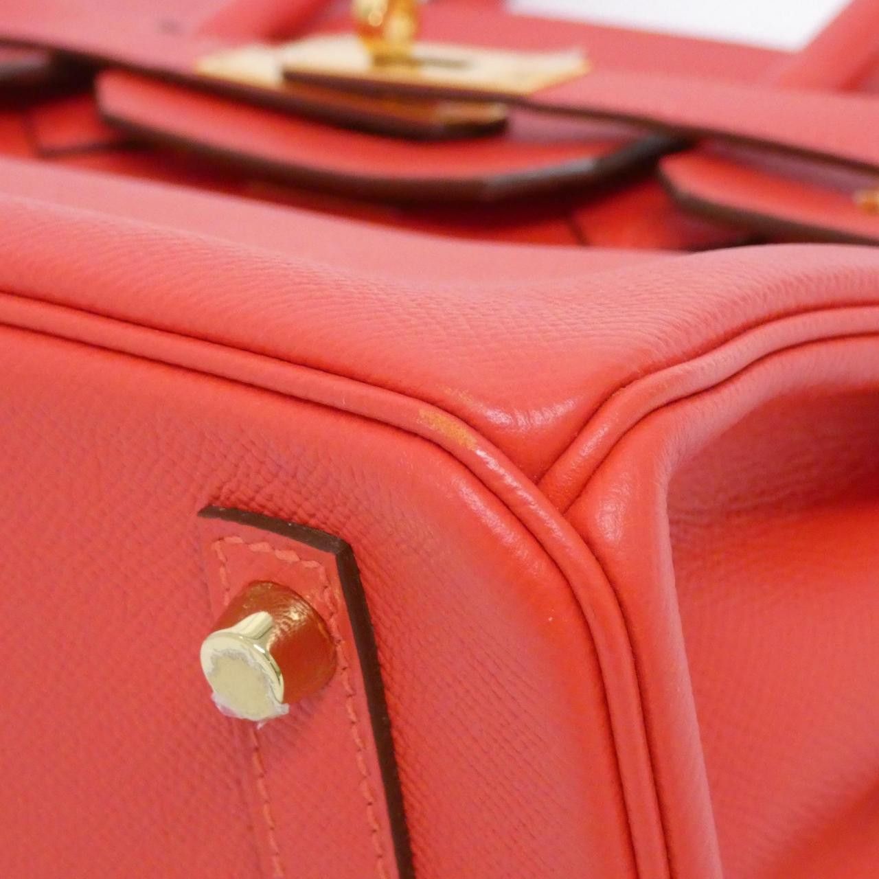 Hermes Hermes Hermes Birkin30 Epsom Leather Handbag A DUTY FREE for USA Size ONE SIZE - 3 Thumbnail
