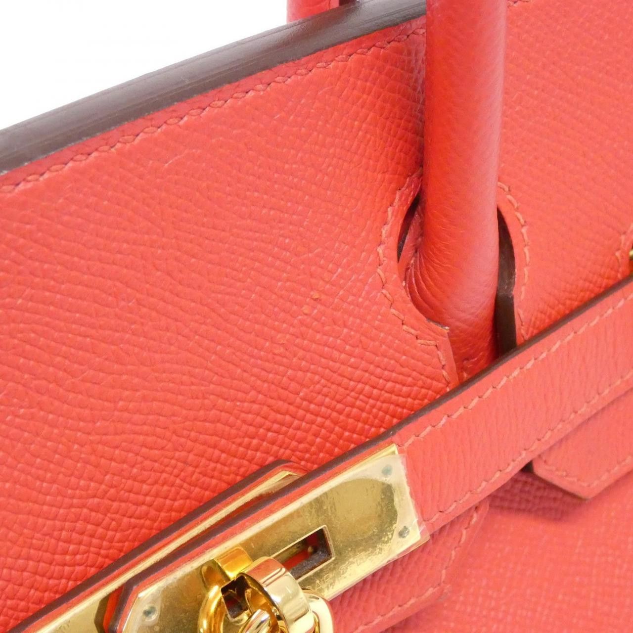 Hermes Hermes Hermes Birkin30 Epsom Leather Handbag A DUTY FREE for USA Size ONE SIZE - 5 Thumbnail