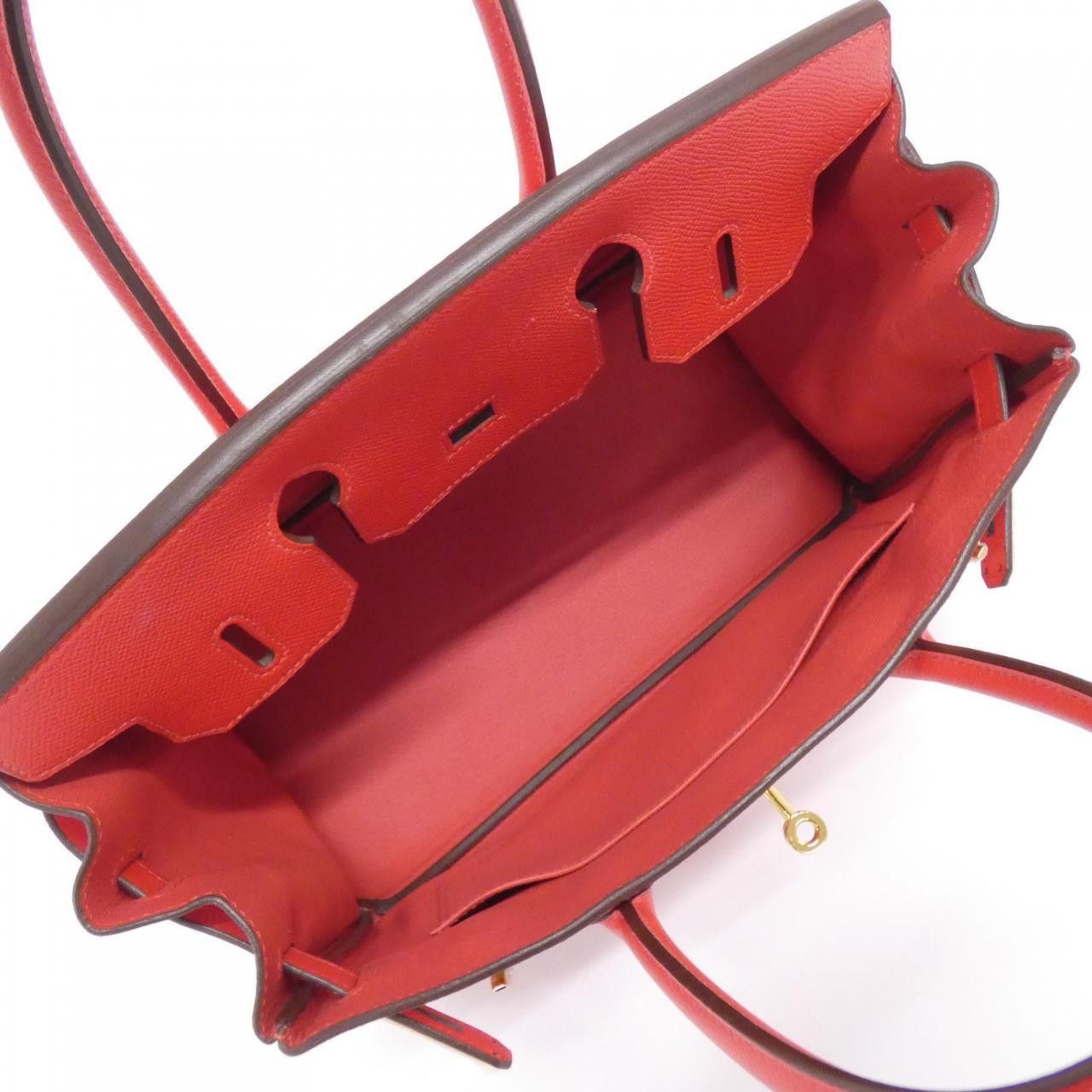 Hermes Hermes Hermes Birkin30 Epsom Leather Handbag A DUTY FREE for USA Size ONE SIZE - 10 Thumbnail
