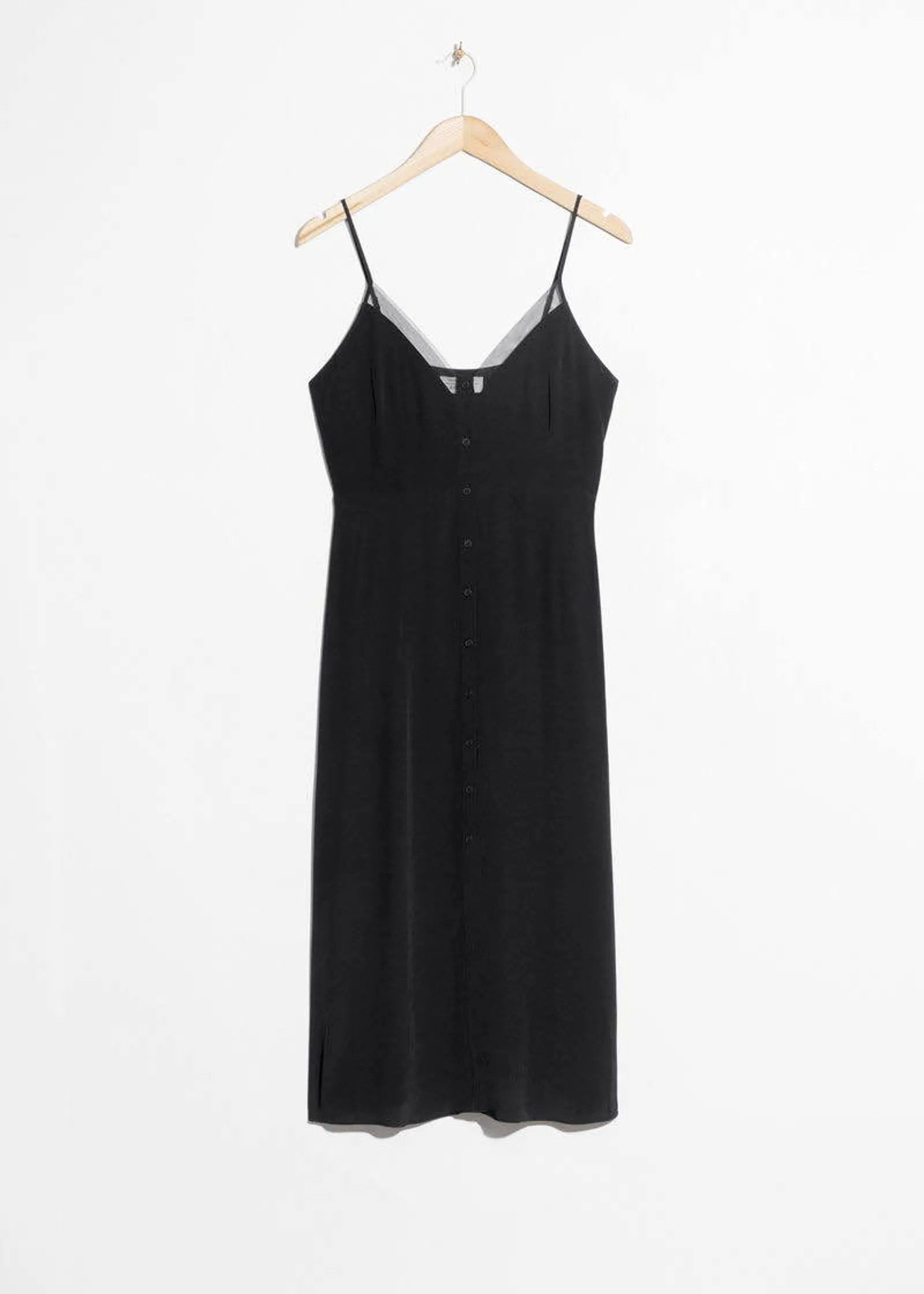 & Other Stories & Other Stories Mesh Trim Slip Dress Dress Size XS / US 0-2 / IT 36-38 - 4 Thumbnail