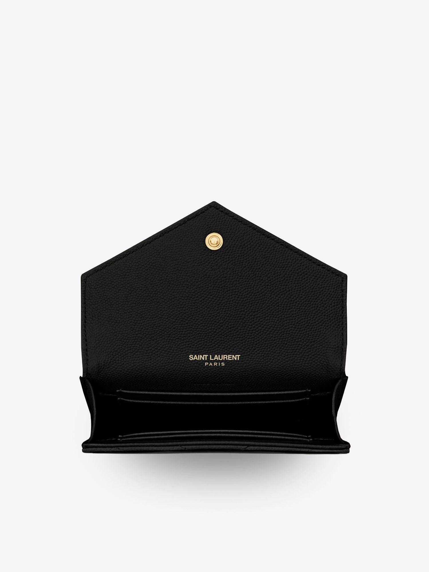 Saint Laurent Paris Cassandre Metalasse Leather Wallet Size ONE SIZE - 3 Thumbnail