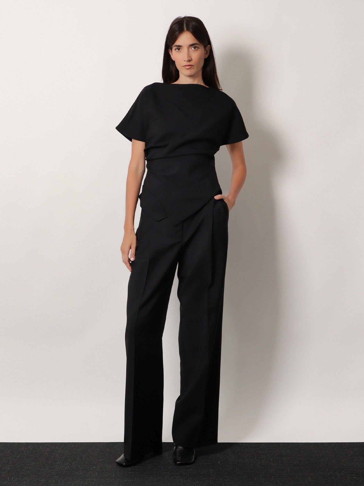 Rohe Midwaist Wool Blend Trousers Size 26" / US 2 / IT 38 - 2 Thumbnail