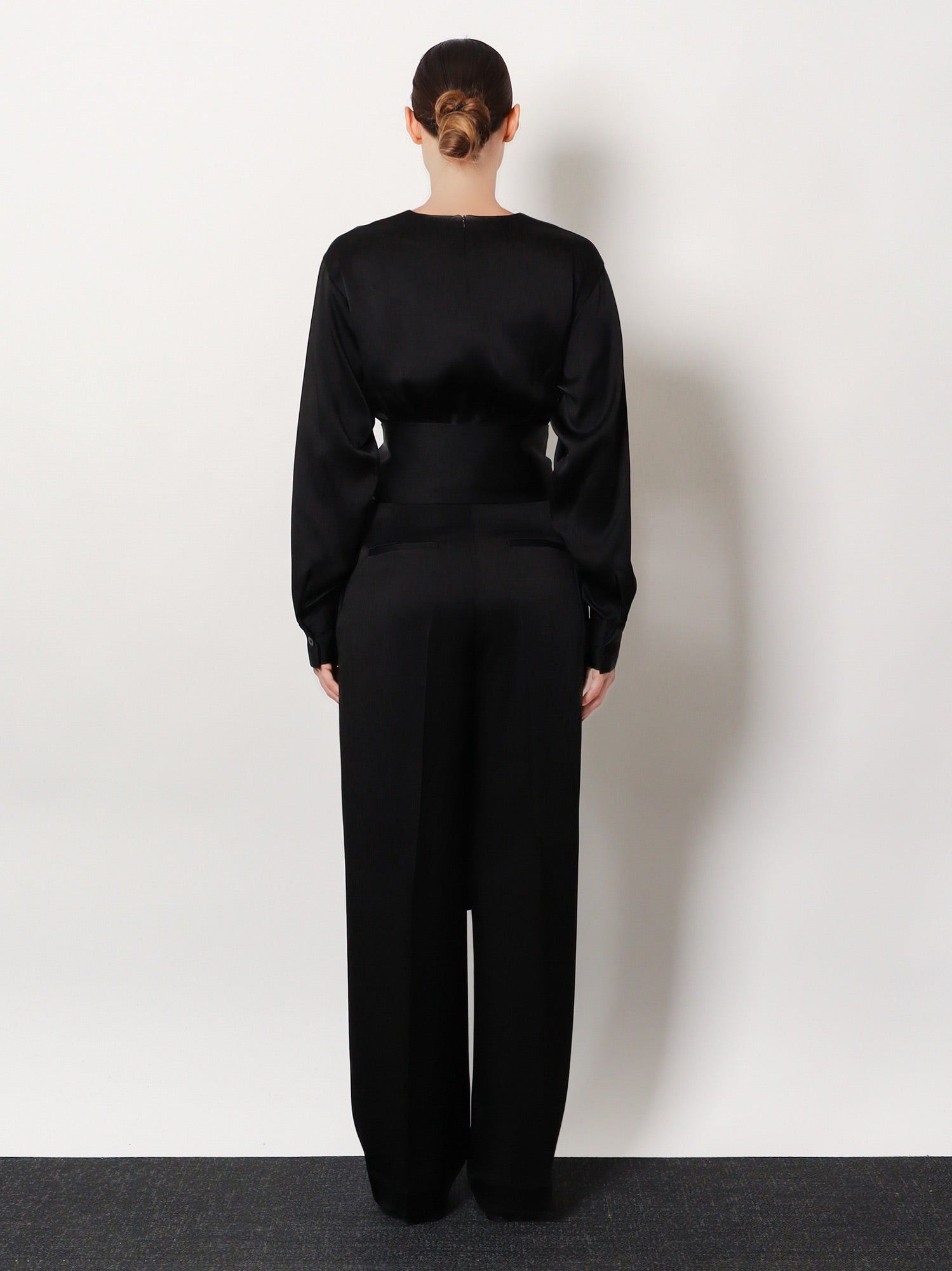 Rohe Relaxed Satin Trousers Size 27" / US 4 / IT 40 - 5 Thumbnail