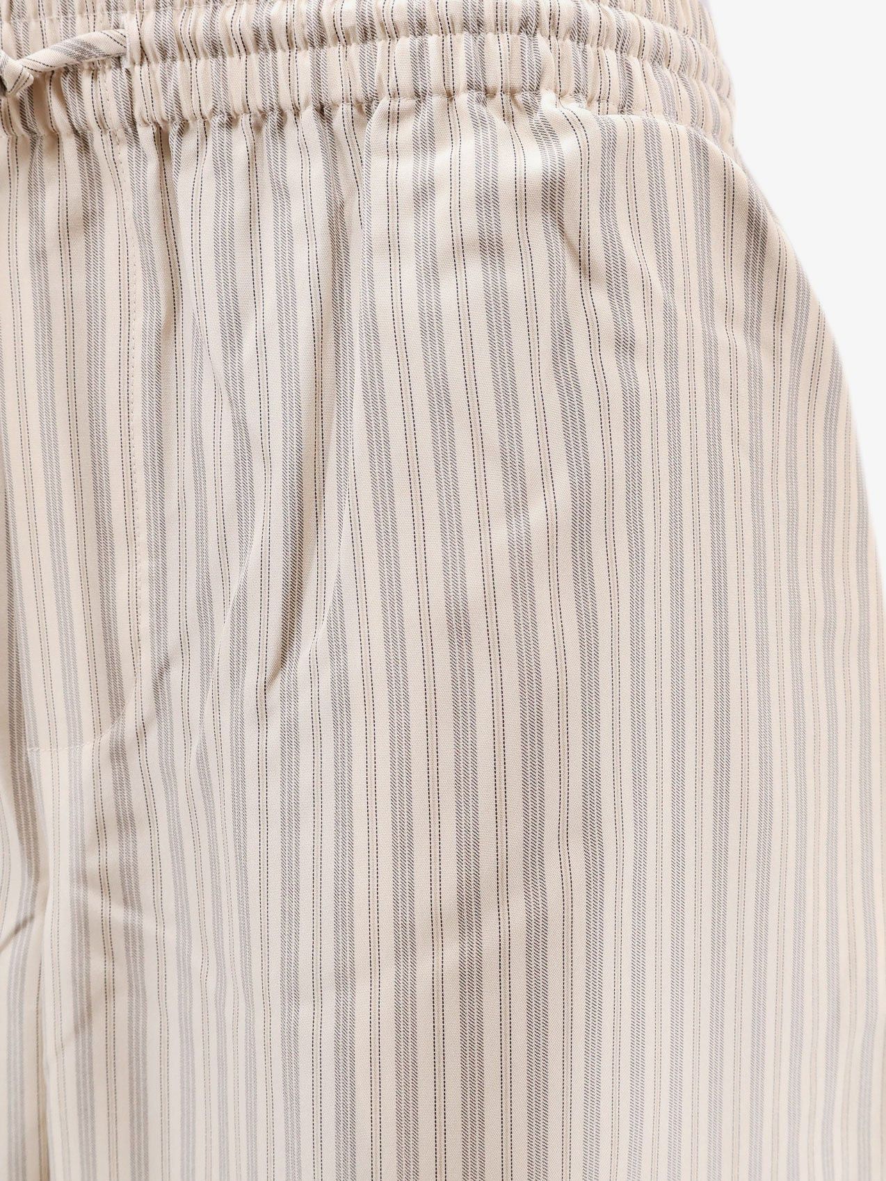 Rohe Silk Striped Trousers Size 26" / US 2 / IT 38 - 4 Thumbnail