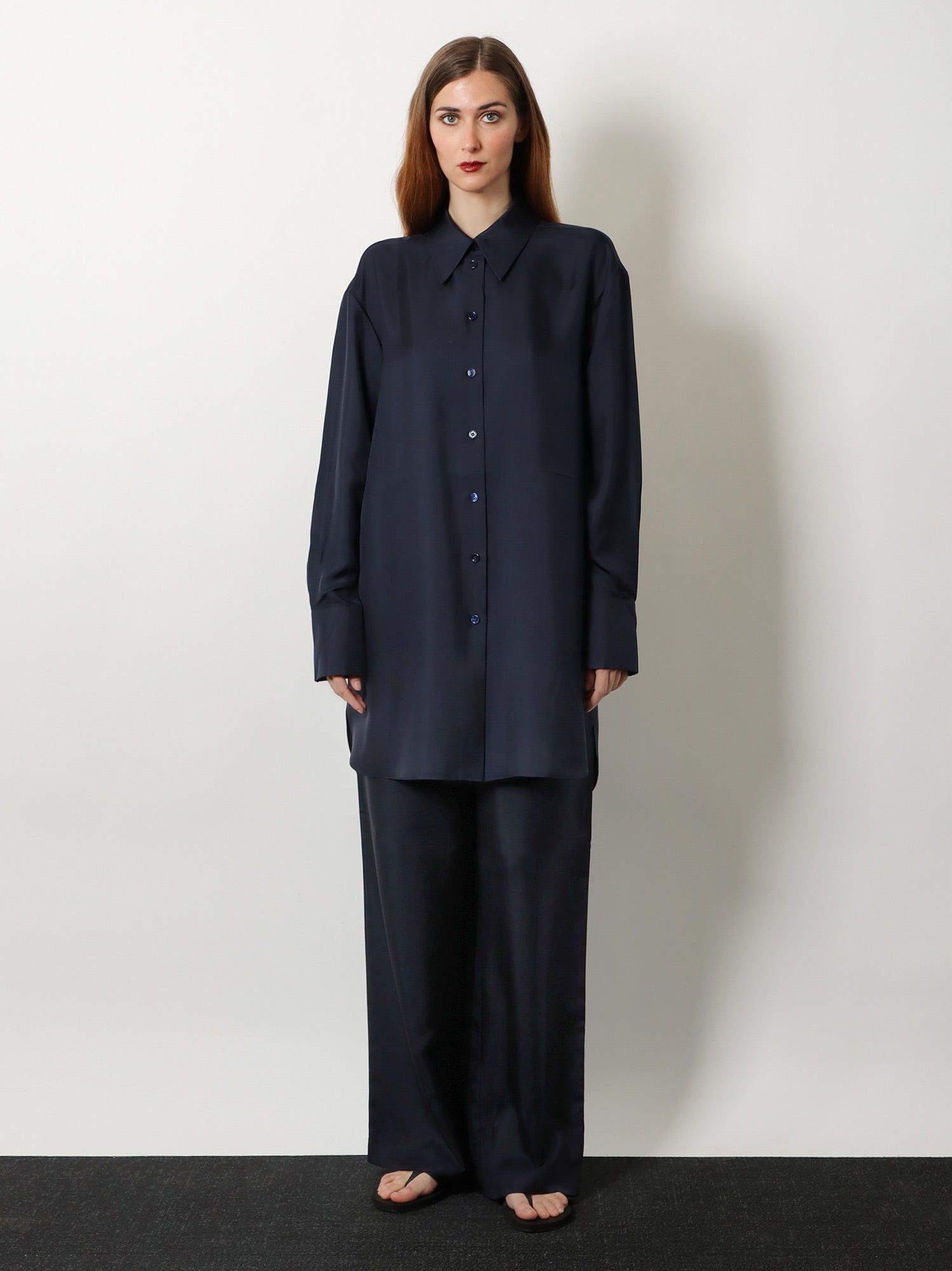 Rohe Silk Shirt Size XS / US 0-2 / IT 36-38 - 2 Thumbnail