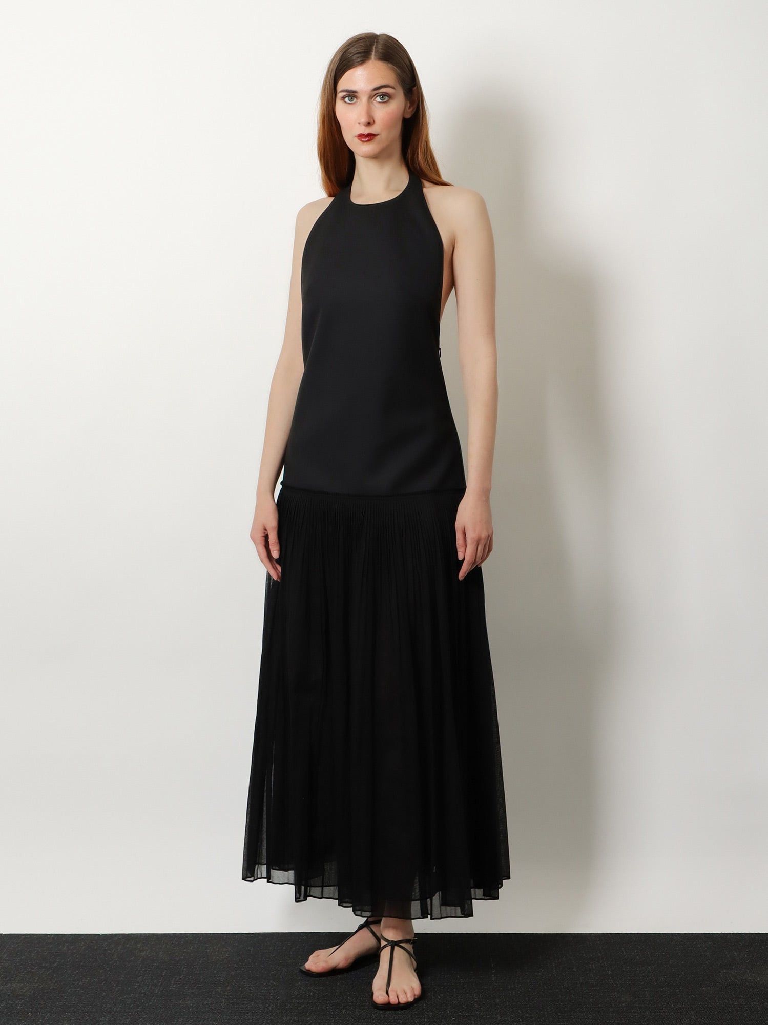 Rohe Pleated Long Dress Size XS / US 0-2 / IT 36-38 - 4 Thumbnail