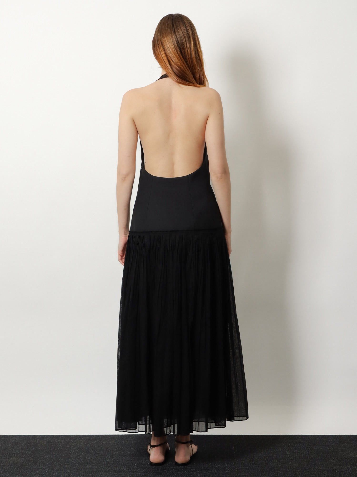 Rohe Pleated Long Dress Size XS / US 0-2 / IT 36-38 - 5 Thumbnail