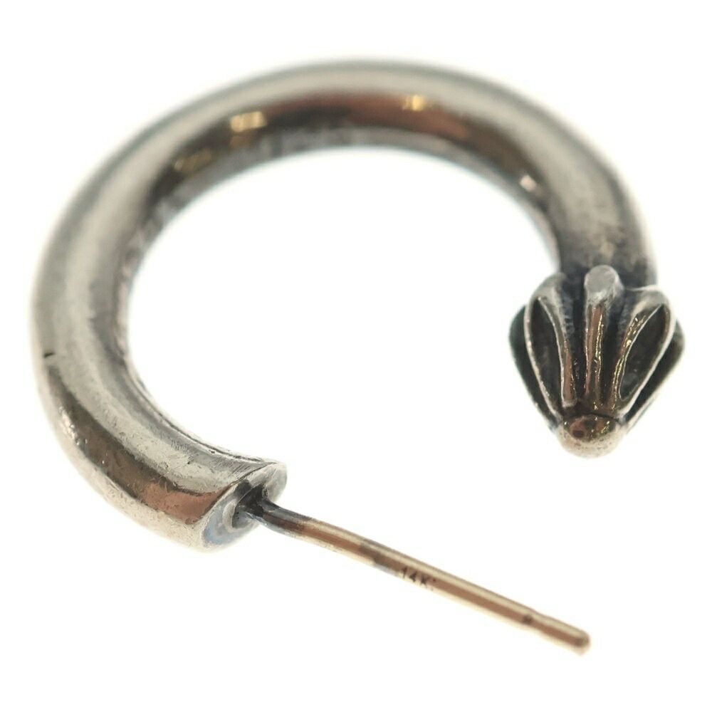 Chrome Hearts Chrome Hearts Hoop Plain Earring Size ONE SIZE - 6 Thumbnail