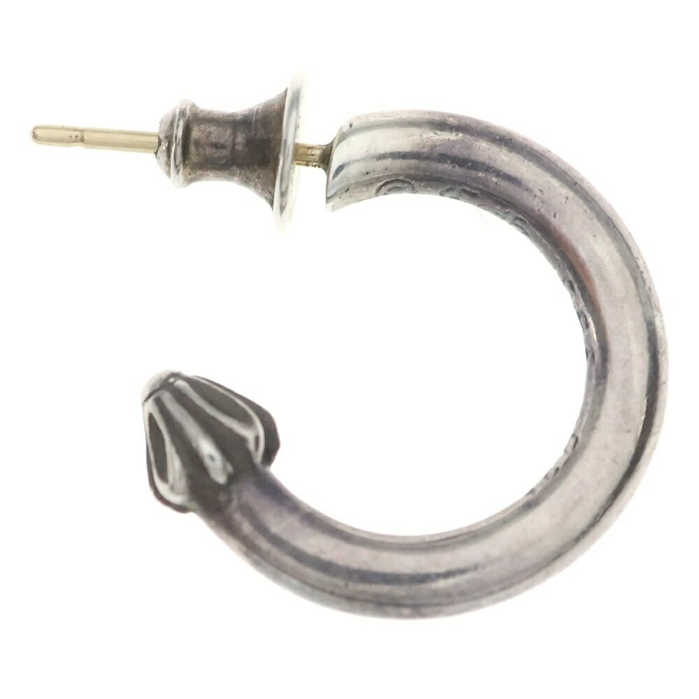 Chrome Hearts Chrome Hearts Hoop Plain Earring Size ONE SIZE - 4 Thumbnail