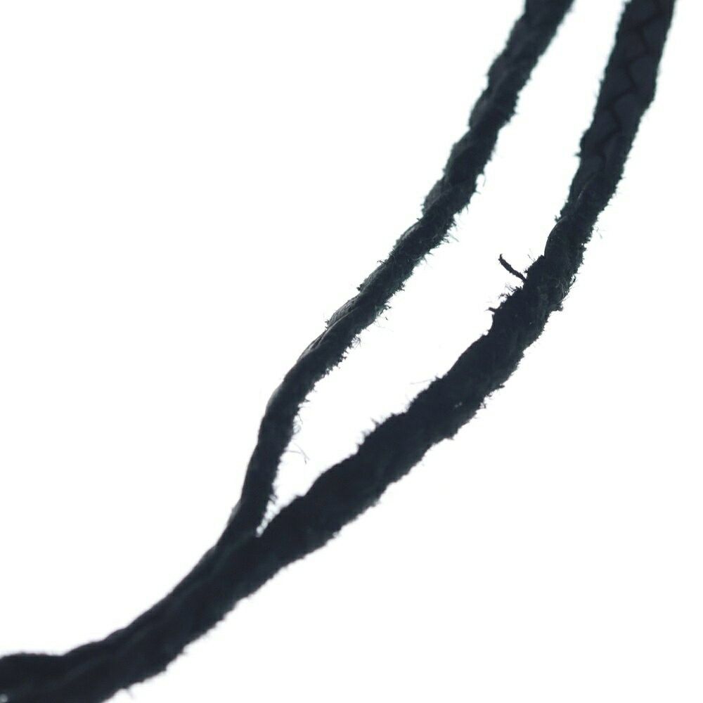 Chrome Hearts Chrome Hearts Leather Braid Scroll Necklace Size ONE SIZE - 5 Thumbnail