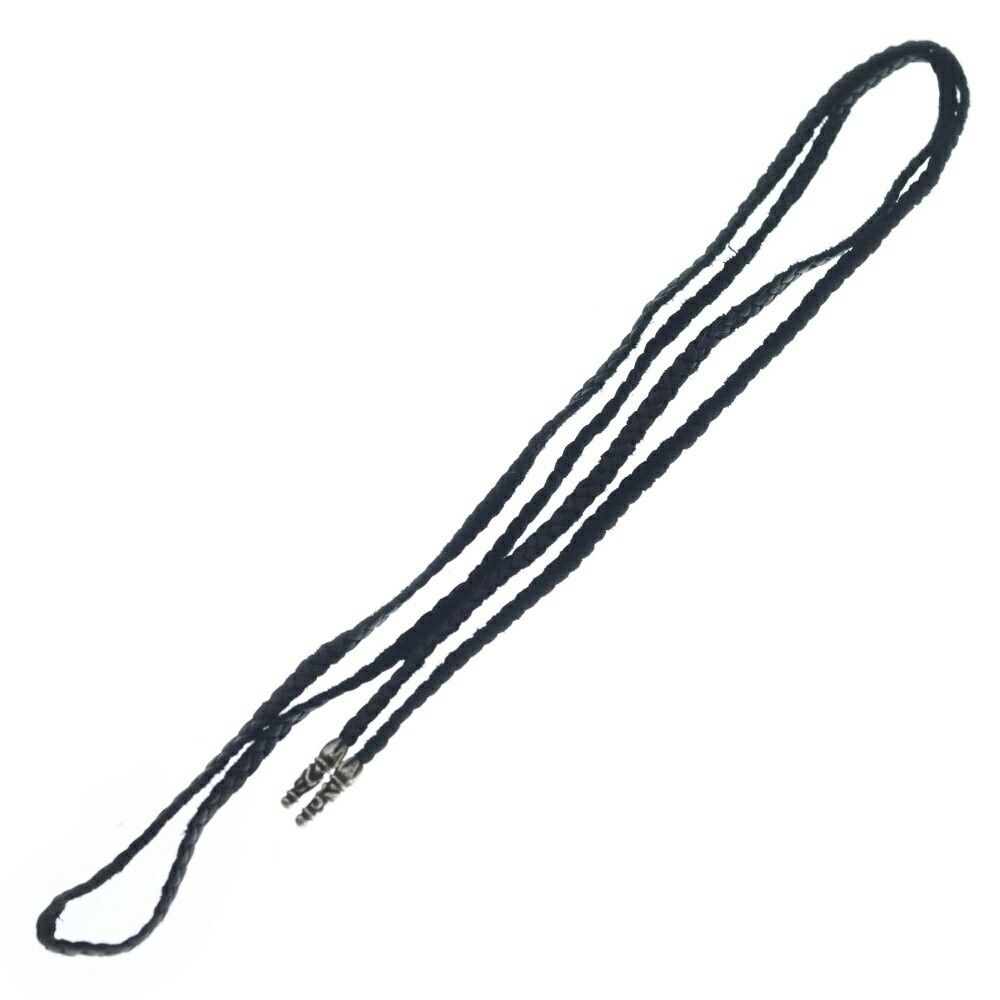 Chrome Hearts Chrome Hearts Leather Braid Scroll Necklace Size ONE SIZE - 2 Thumbnail