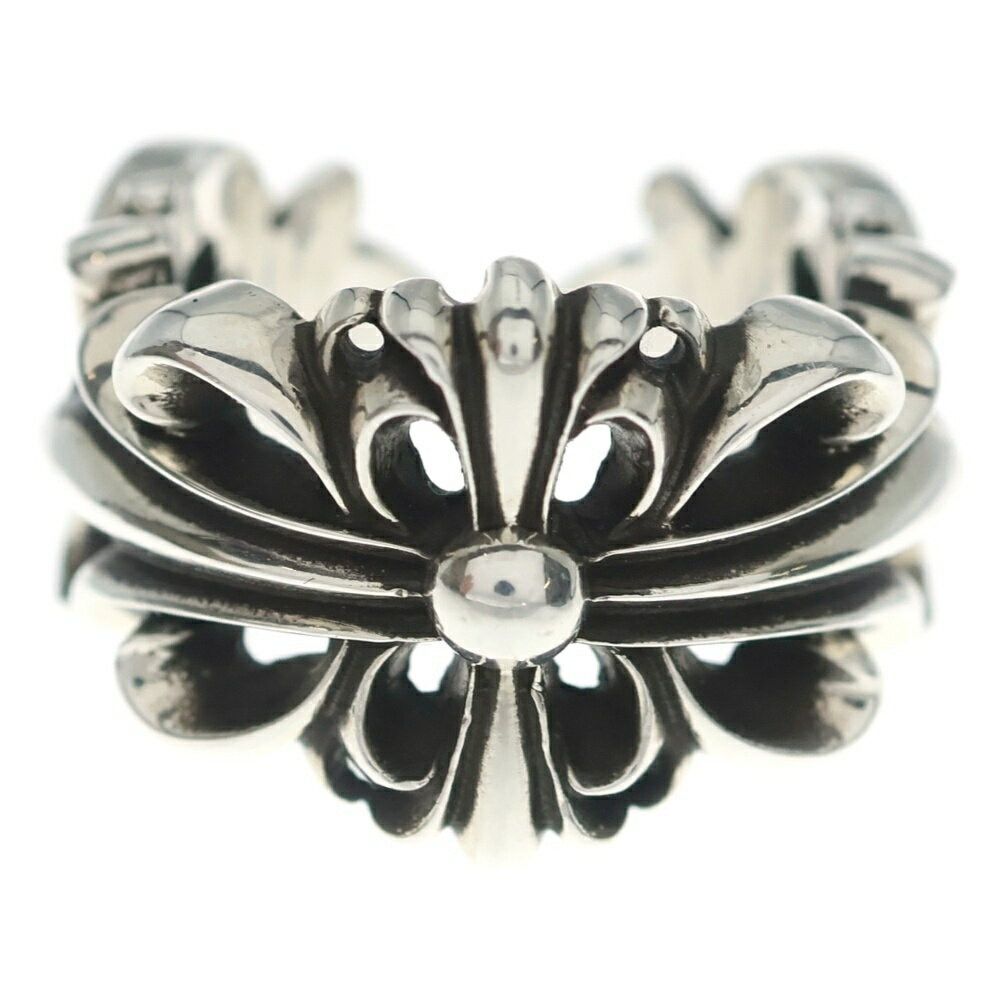 Chrome Hearts Chrome Hearts Double Floral Cross Ring Size ONE SIZE - 4 Thumbnail