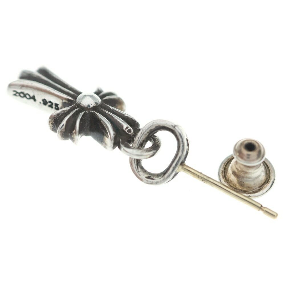 Chrome Hearts Chrome Hearts Baby F Paper Chain Fat Cross Drop Earring Size ONE SIZE - 5 Thumbnail
