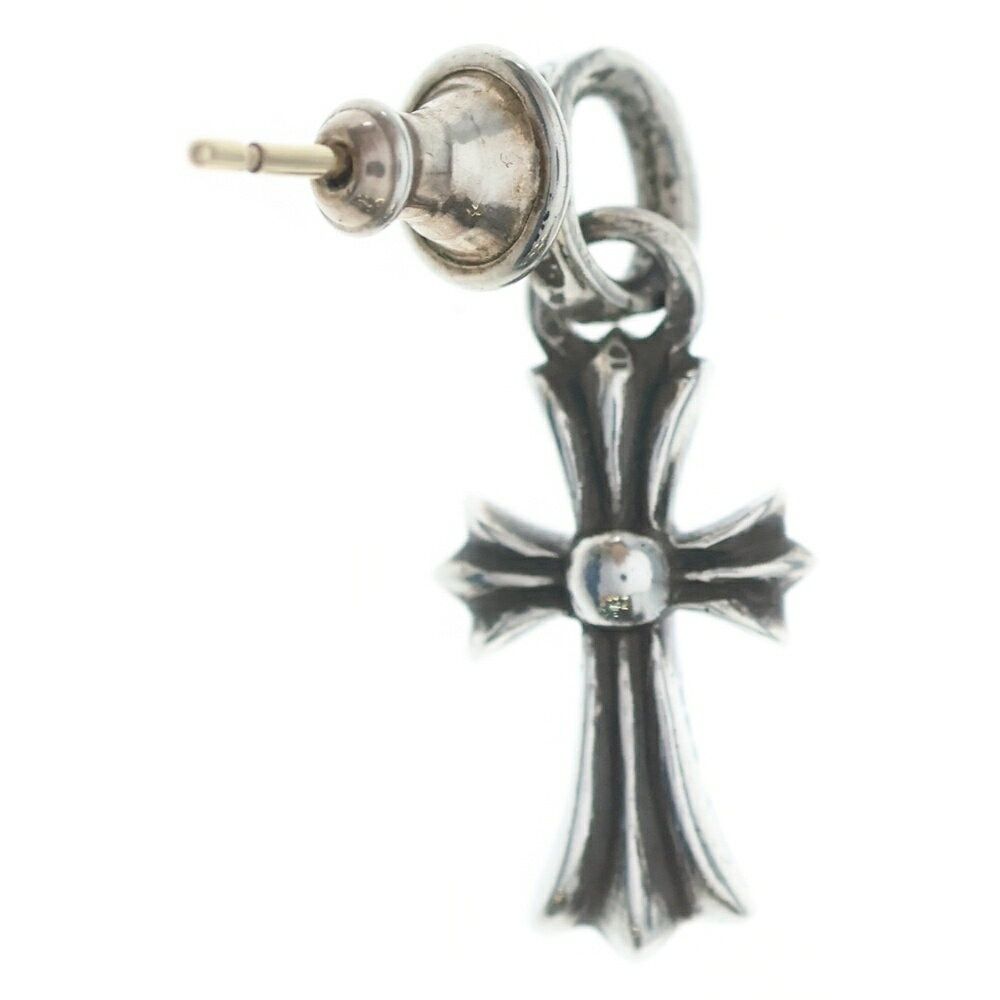 Chrome Hearts Chrome Hearts Baby F Paper Chain Fat Cross Drop Earring Size ONE SIZE - 2 Thumbnail