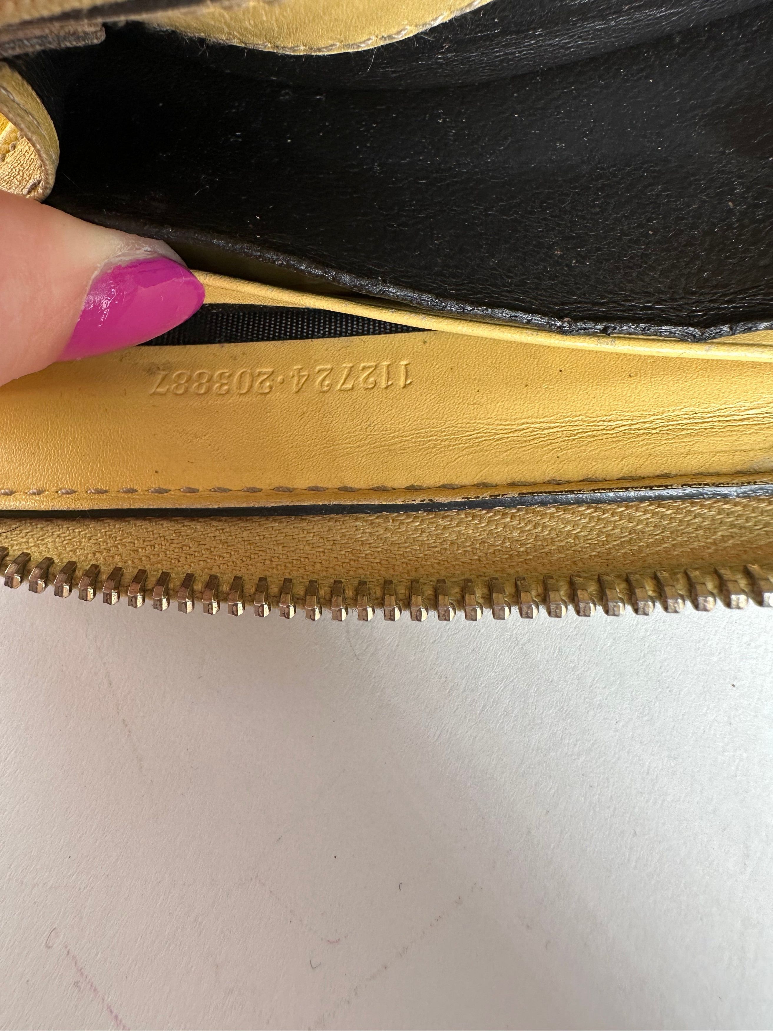 Gucci Vintage ssima Leather Zip Around Long Wallet Black Size ONE SIZE - 7 Thumbnail