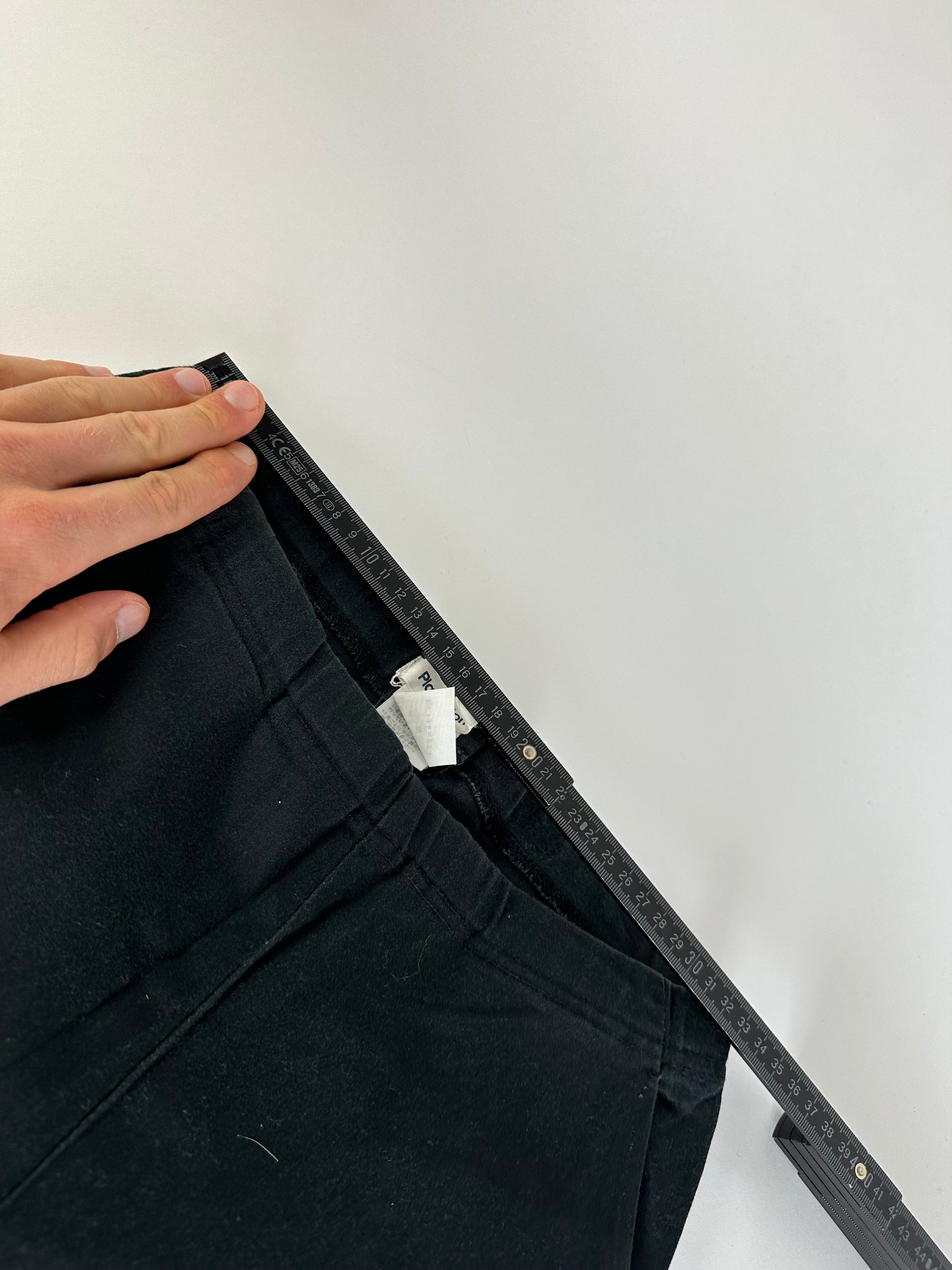 Issey Miyake Vintage Wool Straight Leg Trousers Black M Size 30" / US 8 / IT 44 - 9 Thumbnail