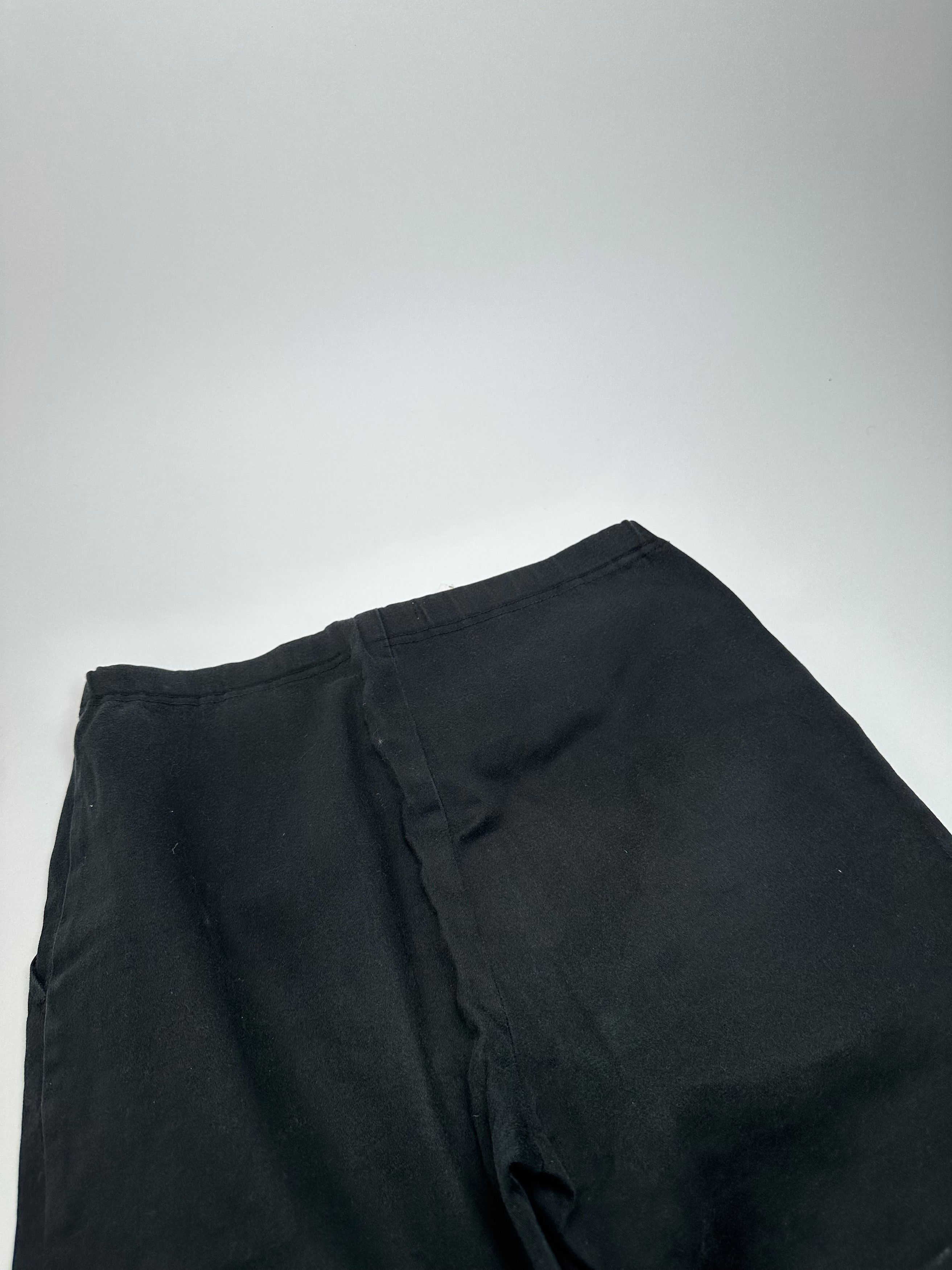 Issey Miyake Vintage Wool Straight Leg Trousers Black M Size 30" / US 8 / IT 44 - 13 Thumbnail