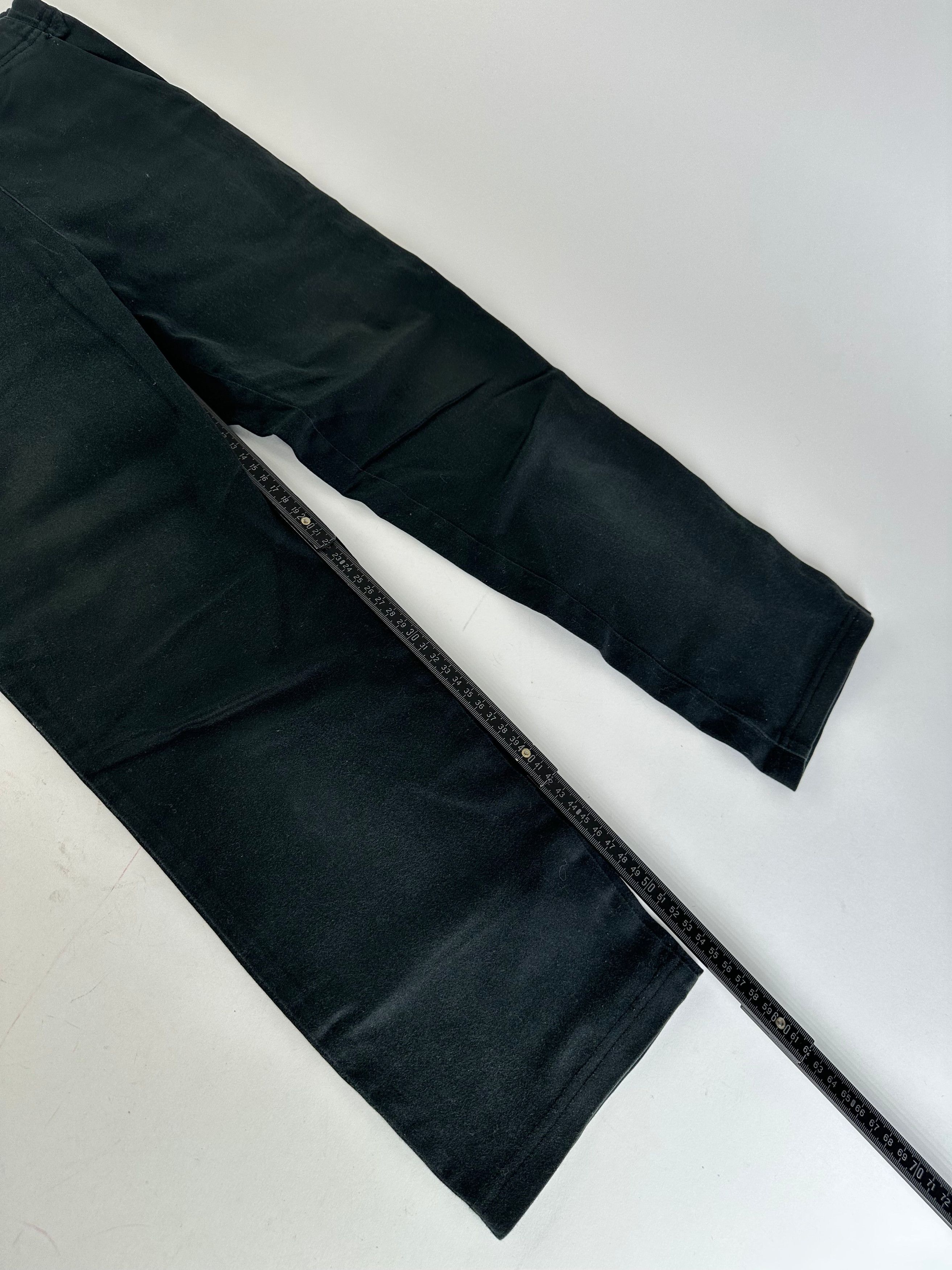 Issey Miyake Vintage Wool Straight Leg Trousers Black M Size 30" / US 8 / IT 44 - 7 Thumbnail
