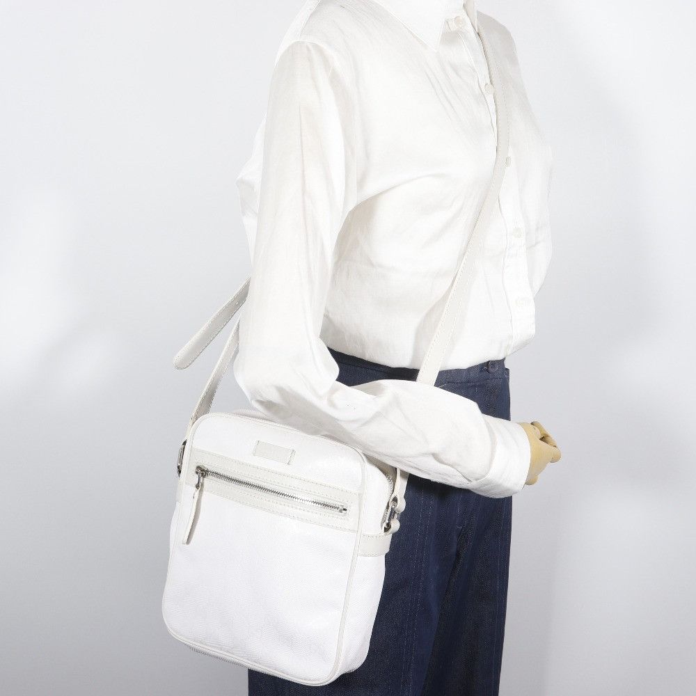 Gucci Gucci Gucci GG Imprime PVC Shoulder Bag Plastic / Synthetic Crossbody Bag 233268 DUTY FREE for USA Size ONE SIZE - 16 Thumbnail