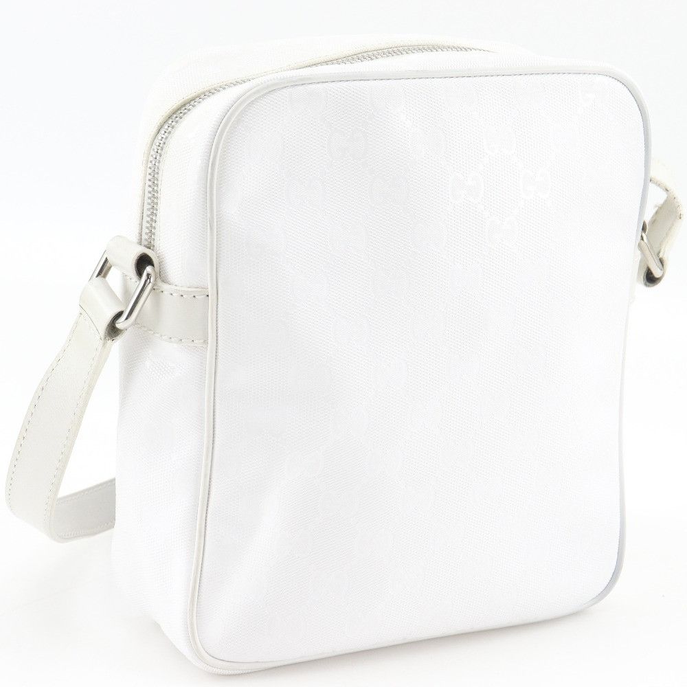 Gucci Gucci Gucci GG Imprime PVC Shoulder Bag Plastic / Synthetic Crossbody Bag 233268 DUTY FREE for USA Size ONE SIZE - 3 Thumbnail