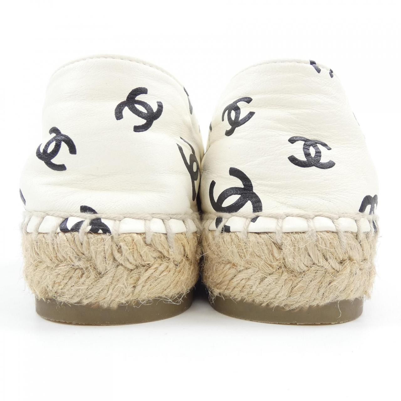 Chanel Chanel Chanel Espadrille Lambskin Shoes Leather Shoes G38628Y55871 DUTY FREE for USA Size ONE SIZE - 5 Thumbnail