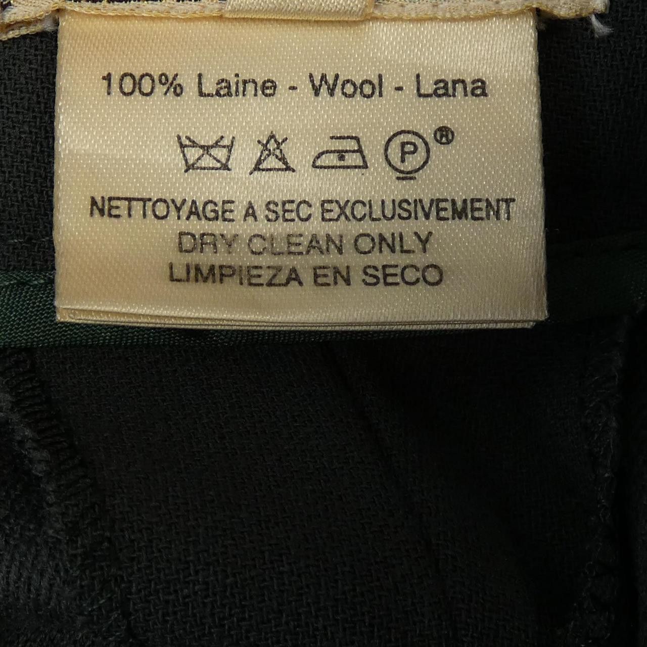 Hermes Hermes Hermes Side Zip Wool Blend Pants Textile Pants DUTY FREE for USA Size ONE SIZE - 3 Thumbnail
