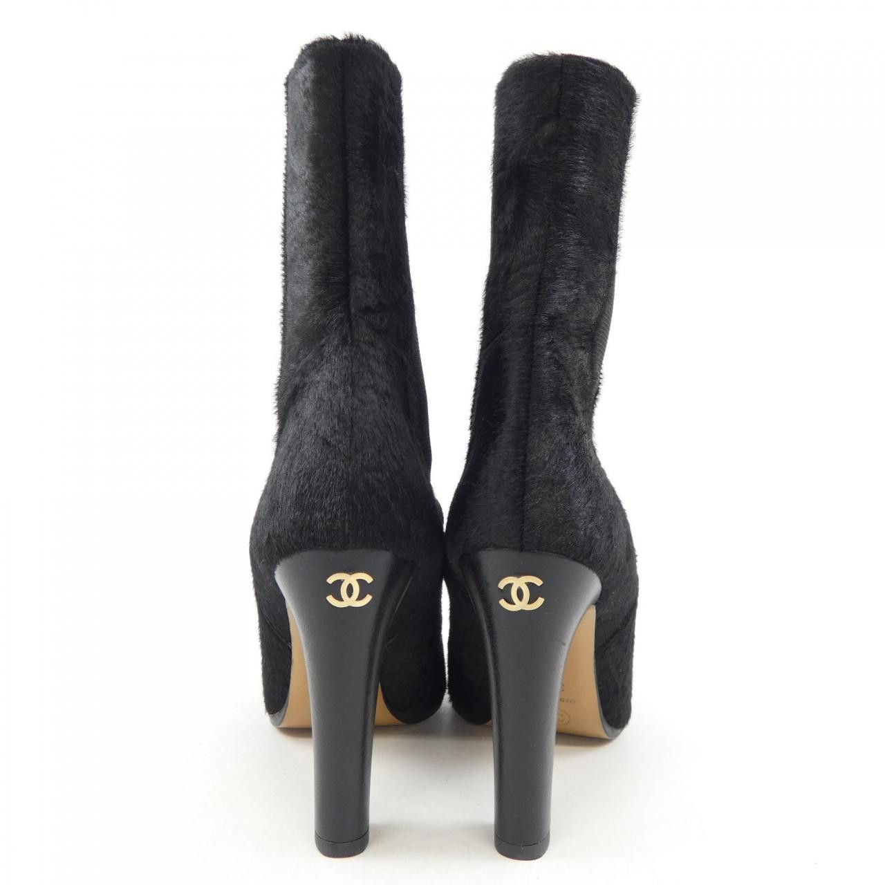 Chanel Chanel Chanel Calf Hair Boots Fur Shoes G30090 DUTY FREE for USA Size ONE SIZE - 5 Thumbnail