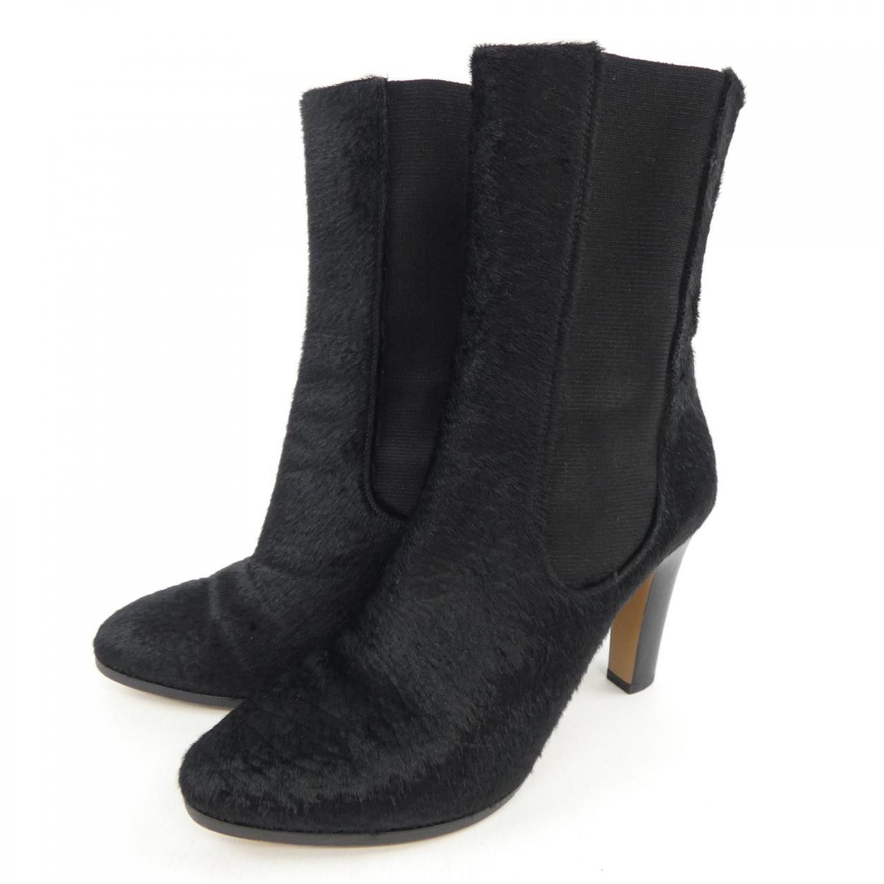 Chanel Chanel Chanel Calf Hair Boots Fur Shoes G30090 DUTY FREE for USA Size ONE SIZE - 3 Thumbnail