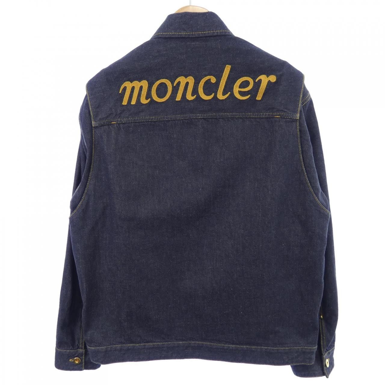 Moncler Moncler Moncler Genius Denim Jacket Textile Outerwear DUTY FREE for USA Size ONE SIZE - 2 Thumbnail