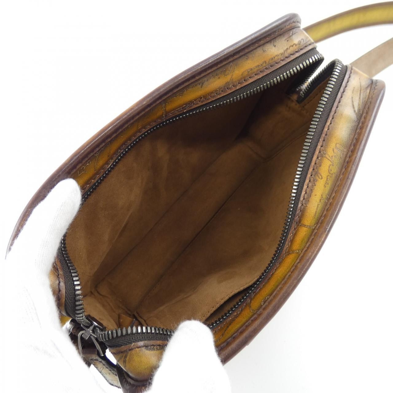 Berluti Berluti Berluti ANJOUR GULLIVER Scritto Leather Bag Leather Business Bag DUTY FREE for USA Size ONE SIZE - 6 Thumbnail