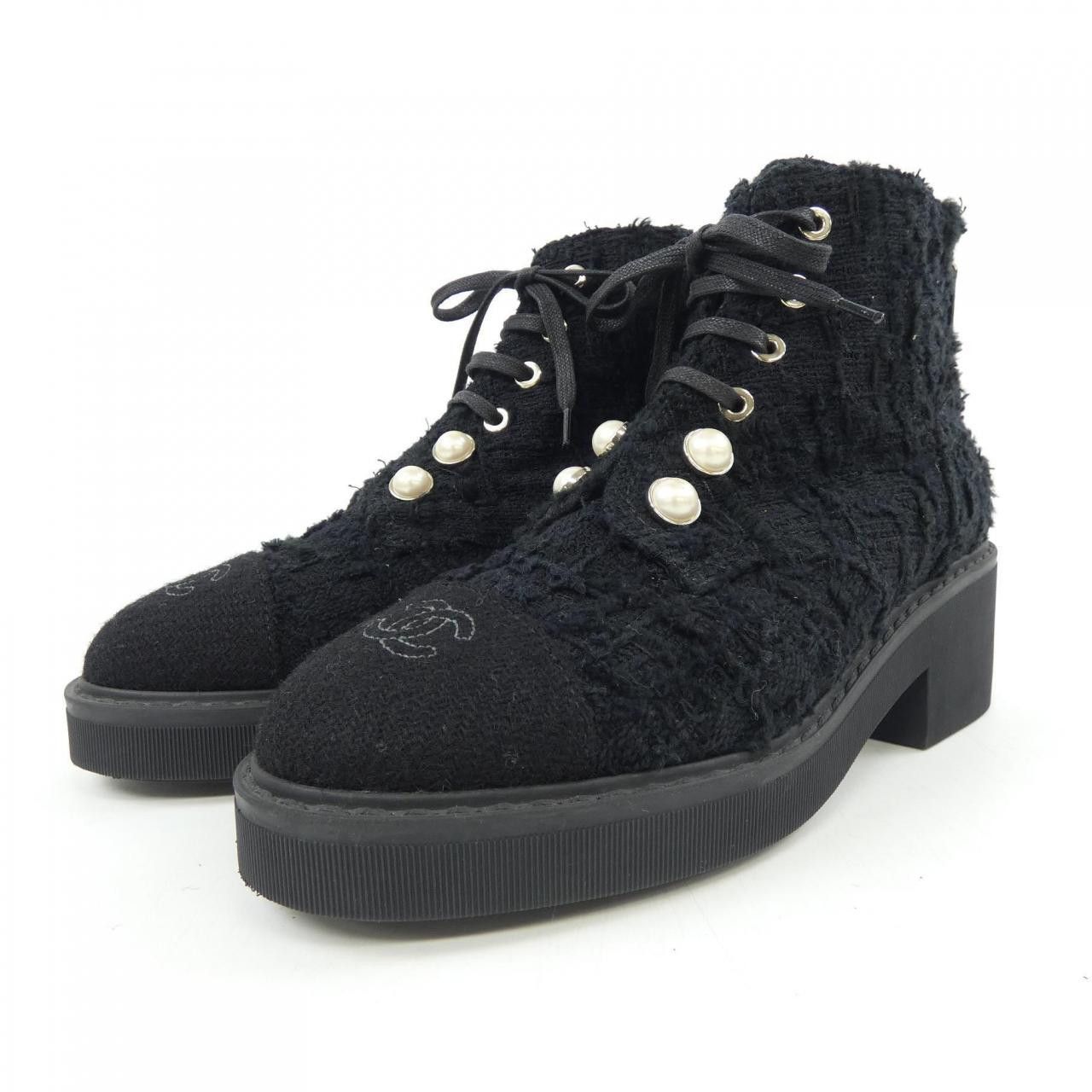 Chanel Chanel Chanel G33823 Boots Leather Shoes G33823 DUTY FREE for USA Size ONE SIZE - 3 Thumbnail