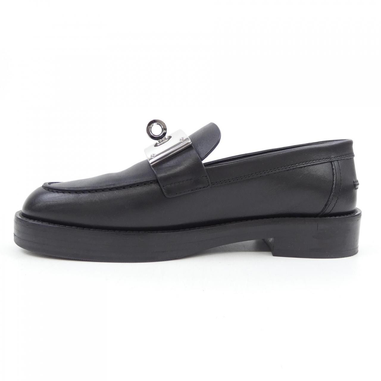 Hermes Hermes Hermes Hot Oversize Kelly Buckle Calf Shoes Leather Shoes DUTY FREE for USA Size ONE SIZE - 2 Thumbnail