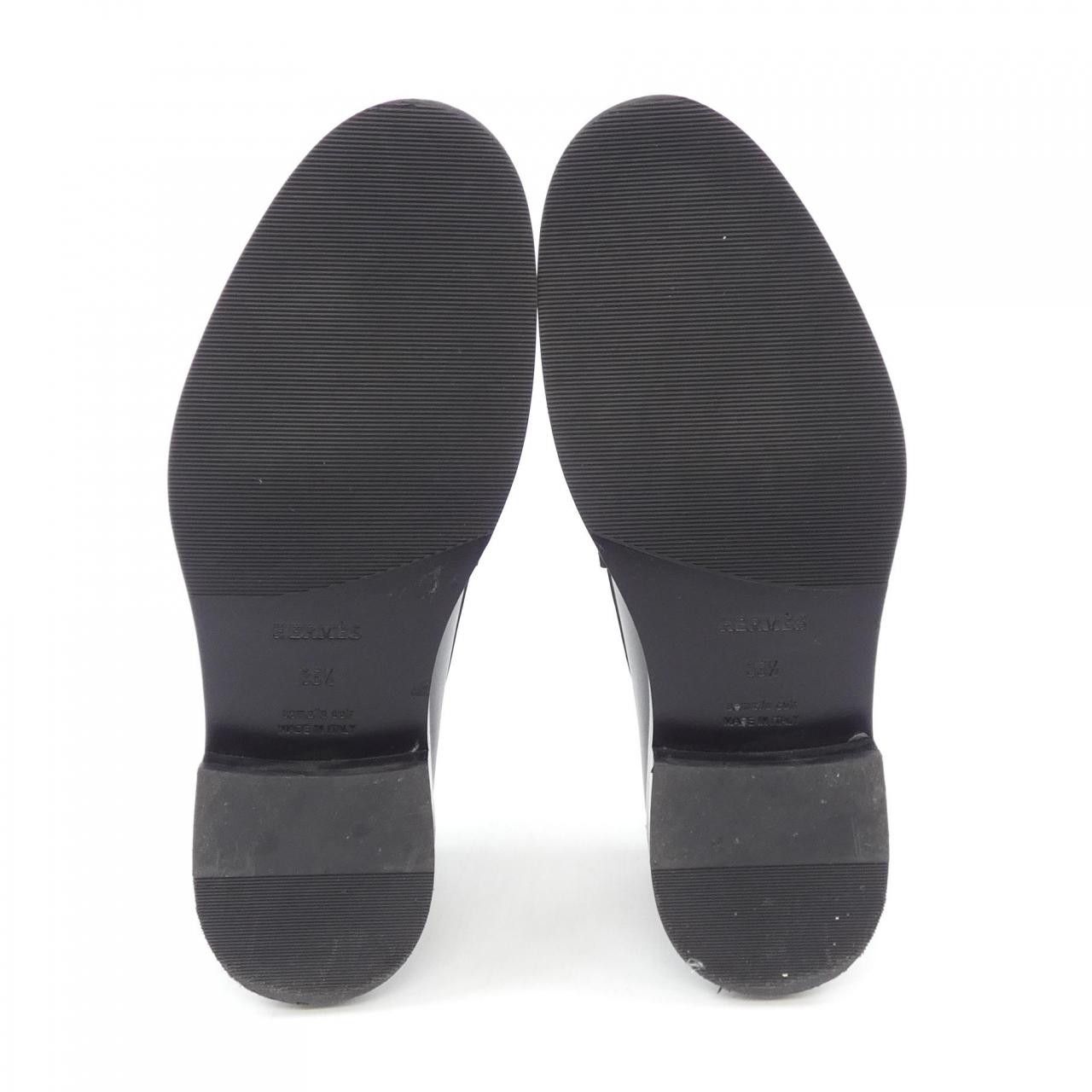 Hermes Hermes Hermes Hot Oversize Kelly Buckle Calf Shoes Leather Shoes DUTY FREE for USA Size ONE SIZE - 4 Thumbnail