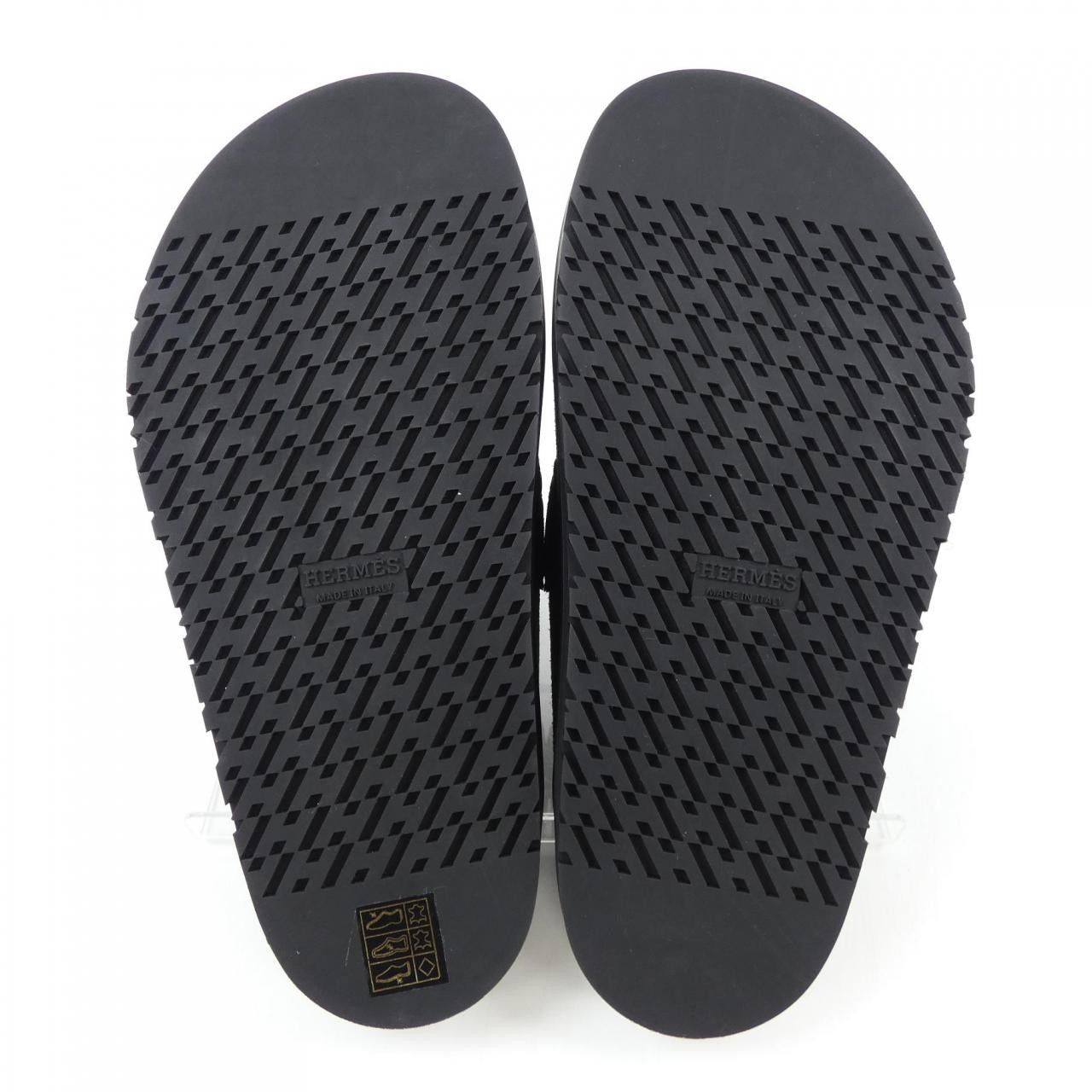 Hermes Hermes Hermes Go Veau Velours Sandals Leather Shoes DUTY FREE for USA Size ONE SIZE - 4 Thumbnail