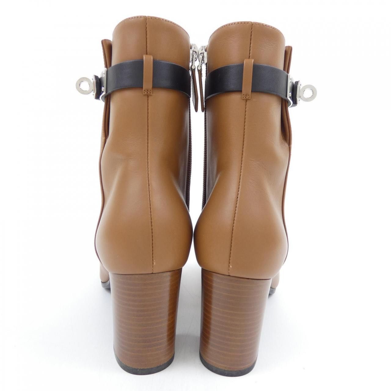 Hermes Hermes Hermes SAINT GERMAIN Calf Boots Leather Shoes DUTY FREE for USA Size ONE SIZE - 5 Thumbnail