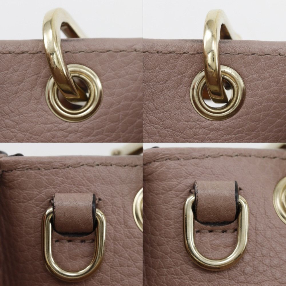 Gucci Gucci Gucci Bamboo Mini Shopper Calf 2way bag Leather Crossbody Bag 368823 DUTY FREE for USA Size ONE SIZE - 9 Thumbnail