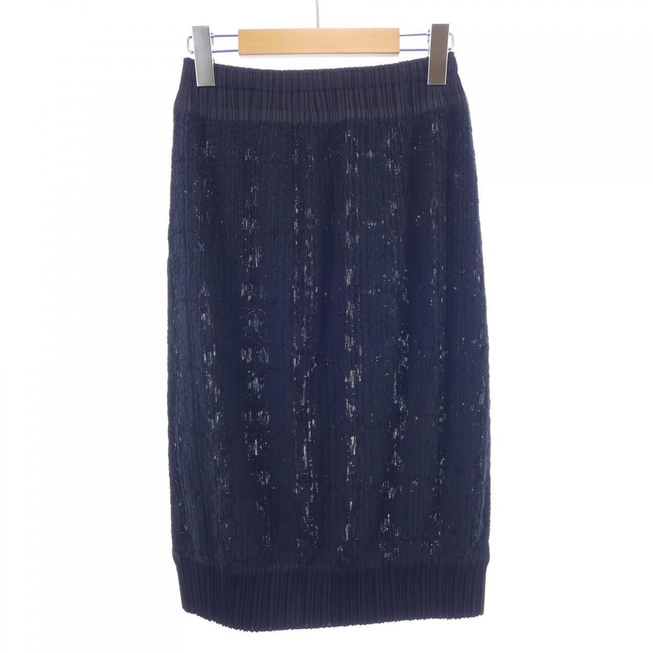 Other Other PLEATS PLEASE Issey Miyake Pleated Skirt Textile Skirts PP93-JG713 DUTY FREE for USA Size ONE SIZE - 2 Thumbnail