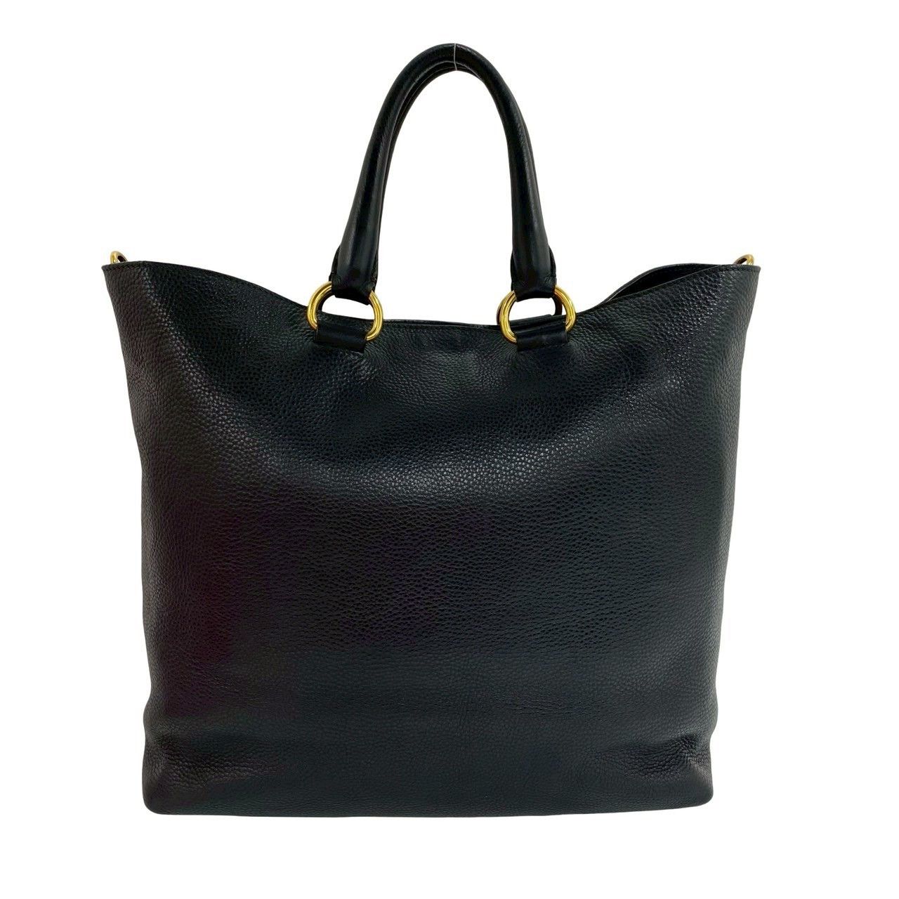 Prada Prada Prada Leather 2way Handbag Leather Business Bag DUTY FREE for USA Size ONE SIZE - 4 Thumbnail