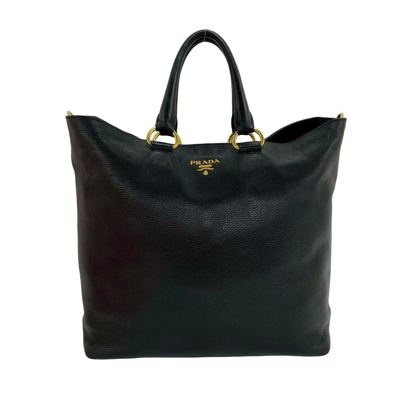 Prada Prada Prada Leather 2way Handbag Leather Business Bag DUTY FREE for USA Size ONE SIZE - 2 Thumbnail