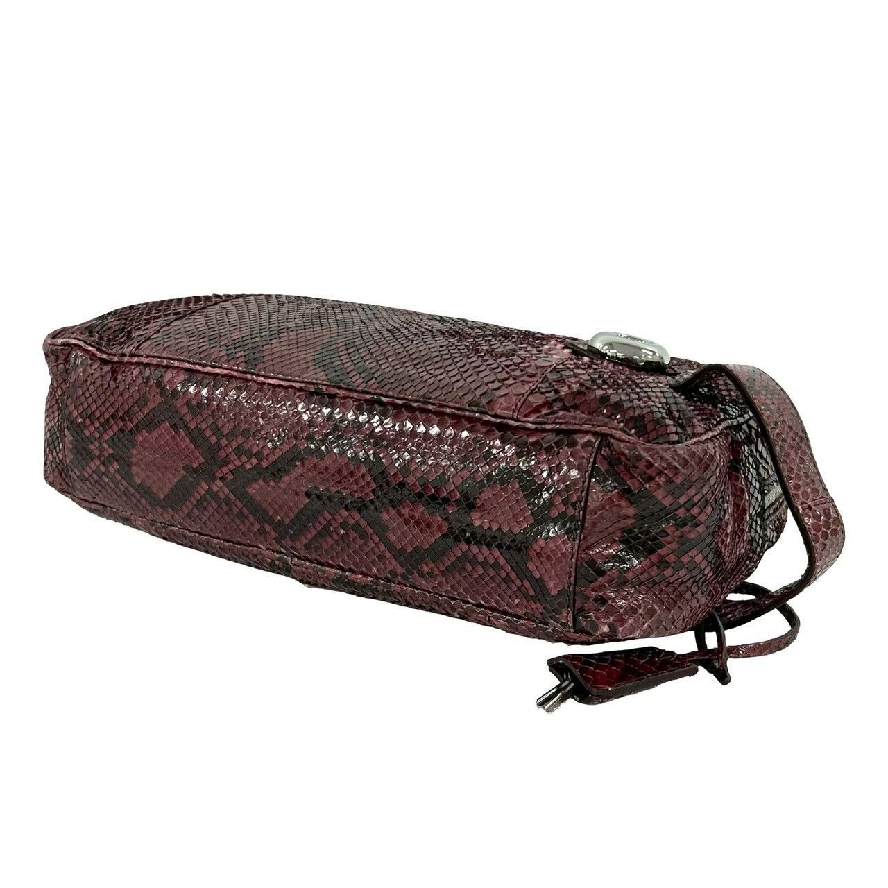 Prada Prada Prada Python Clutch Bag Leather Clutch Bag DUTY FREE for USA Size ONE SIZE - 9 Thumbnail