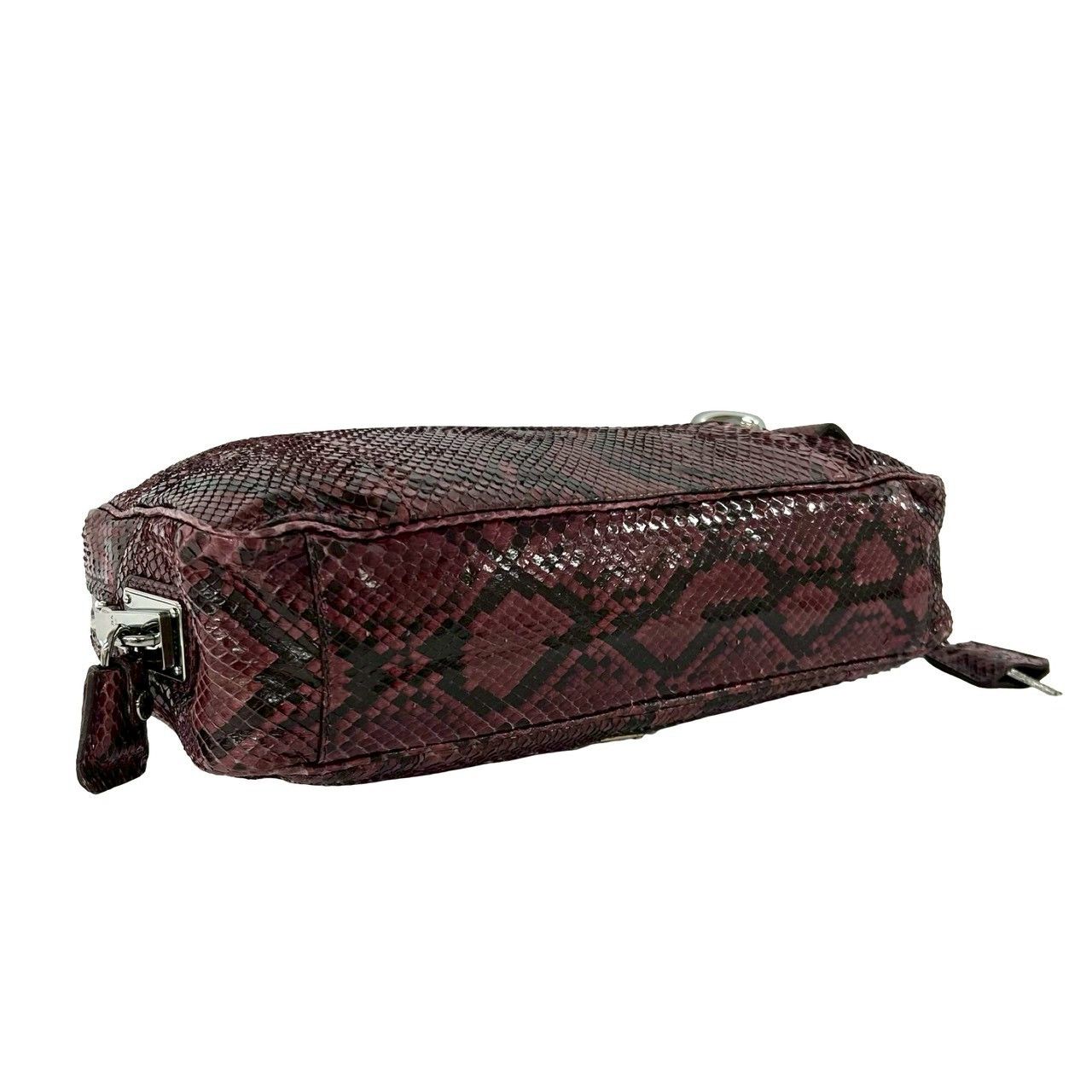 Prada Prada Prada Python Clutch Bag Leather Clutch Bag DUTY FREE for USA Size ONE SIZE - 8 Thumbnail
