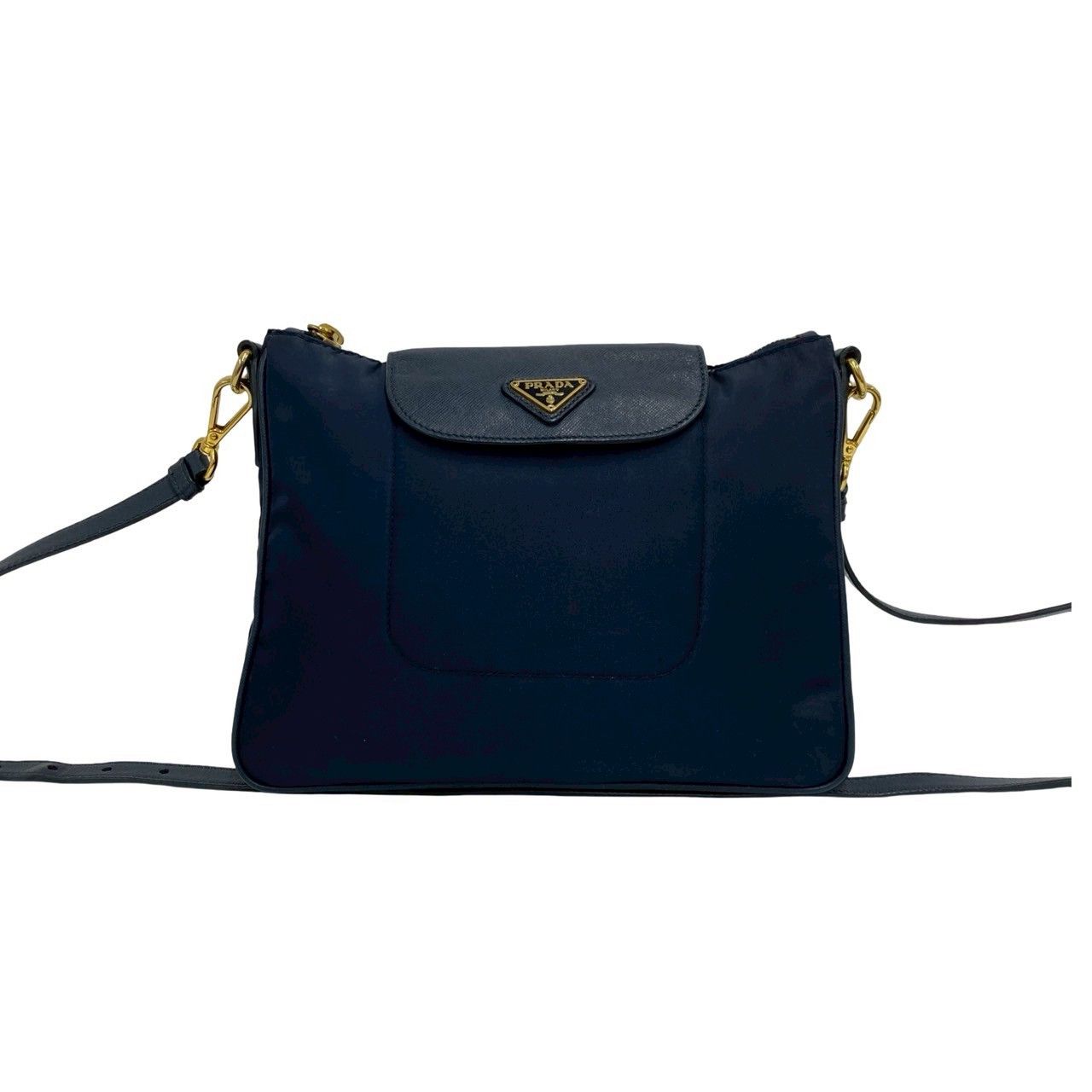 Prada Prada Prada Nylon Leather Shoulder Bag Leather Shoulder Bag 58A165 DUTY FREE for USA Size ONE SIZE - 2 Thumbnail