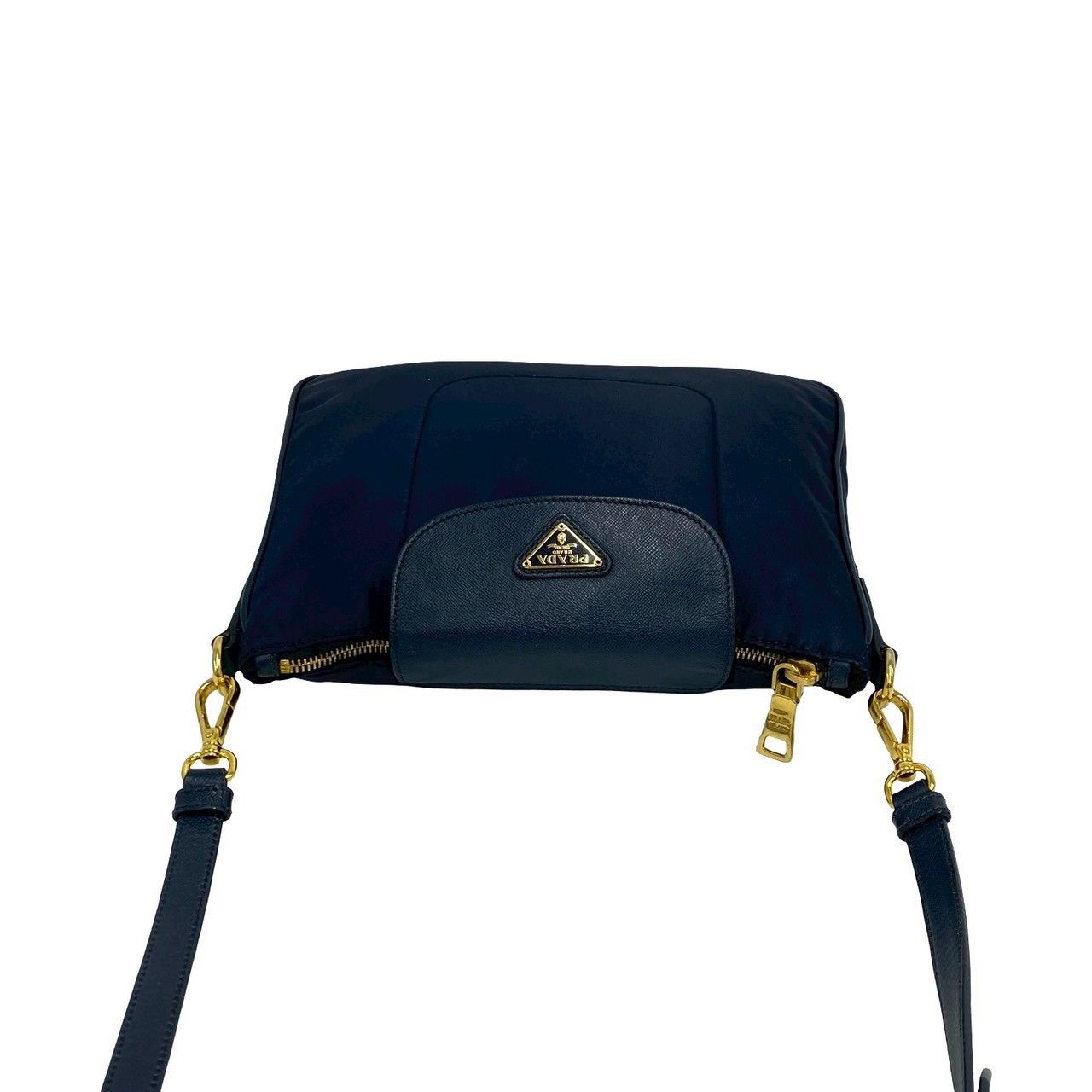Prada Prada Prada Nylon Leather Shoulder Bag Leather Shoulder Bag 58A165 DUTY FREE for USA Size ONE SIZE - 5 Thumbnail