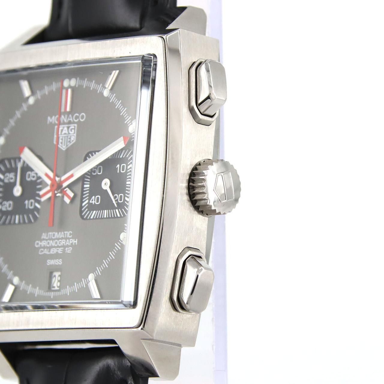 Tag Heuer TAG Heuer Tag Heuer Monaco Calibre 12 Final Edition Stainless Steel Chronograph Limited Metal Automatic CAW211J.FC6476 DUTY FREE for USA Size ONE SIZE - 3 Thumbnail